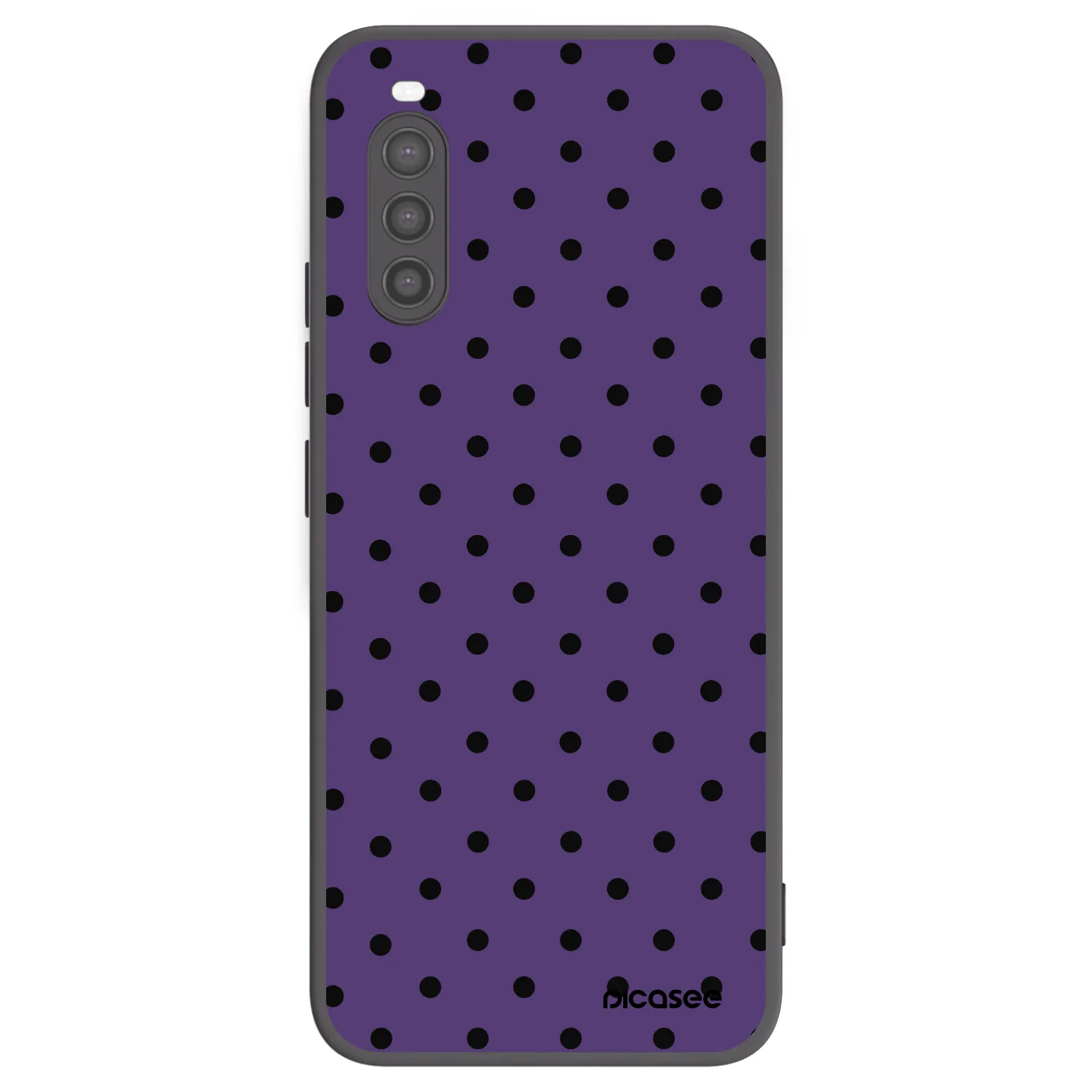 Picasee silikonski črni ovitek za Sony Xperia 10 II - Flickers 2