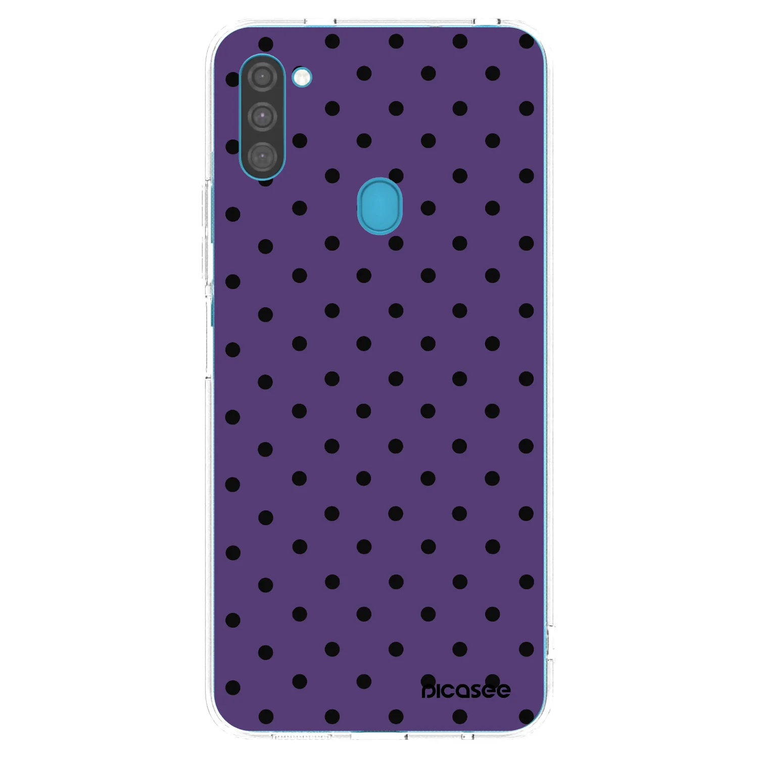 Picasee silikonski prozorni ovitek za Samsung Galaxy M11 - Flickers 2