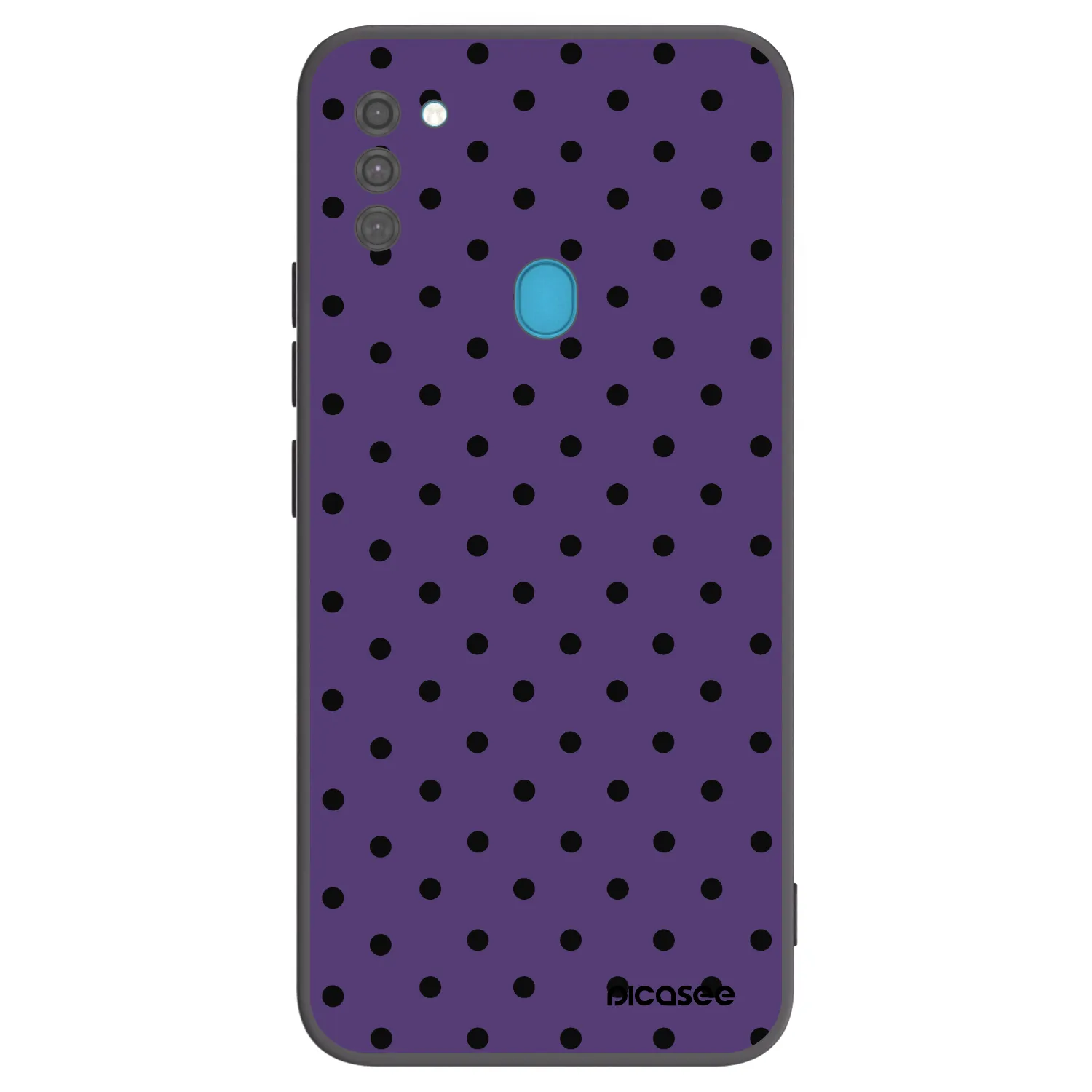 Picasee silikonski črni ovitek za Samsung Galaxy M11 - Flickers 2