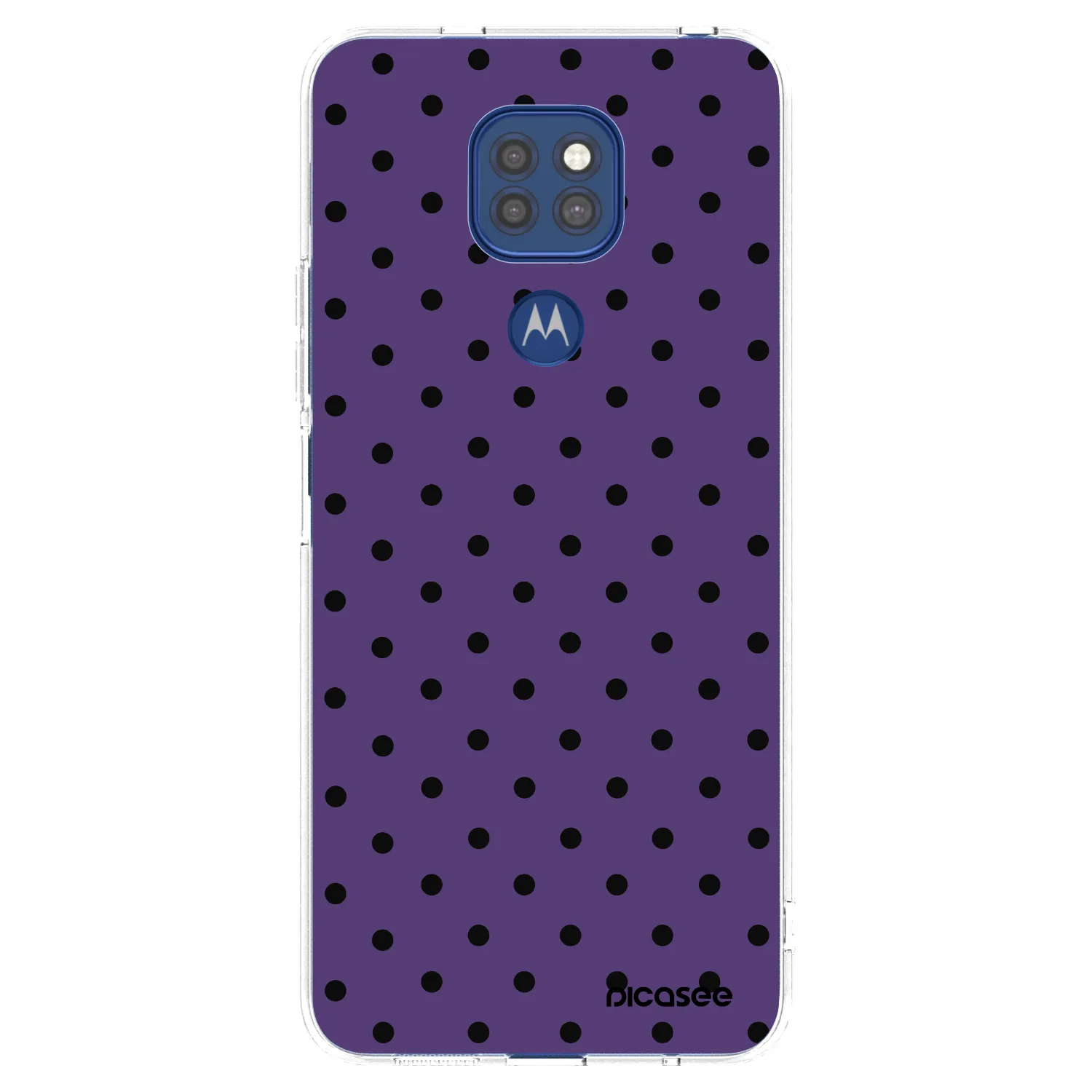 Picasee silikonski prozorni ovitek za Motorola Moto G9 Play - Flickers 2
