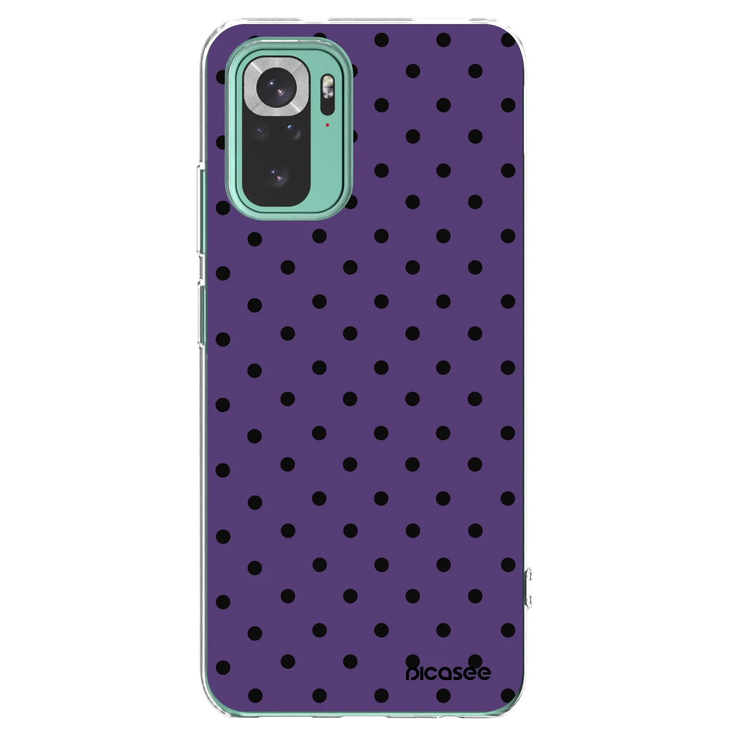 Picasee silikonski prozorni ovitek za Xiaomi Redmi Note 10 Pro - Flickers 2