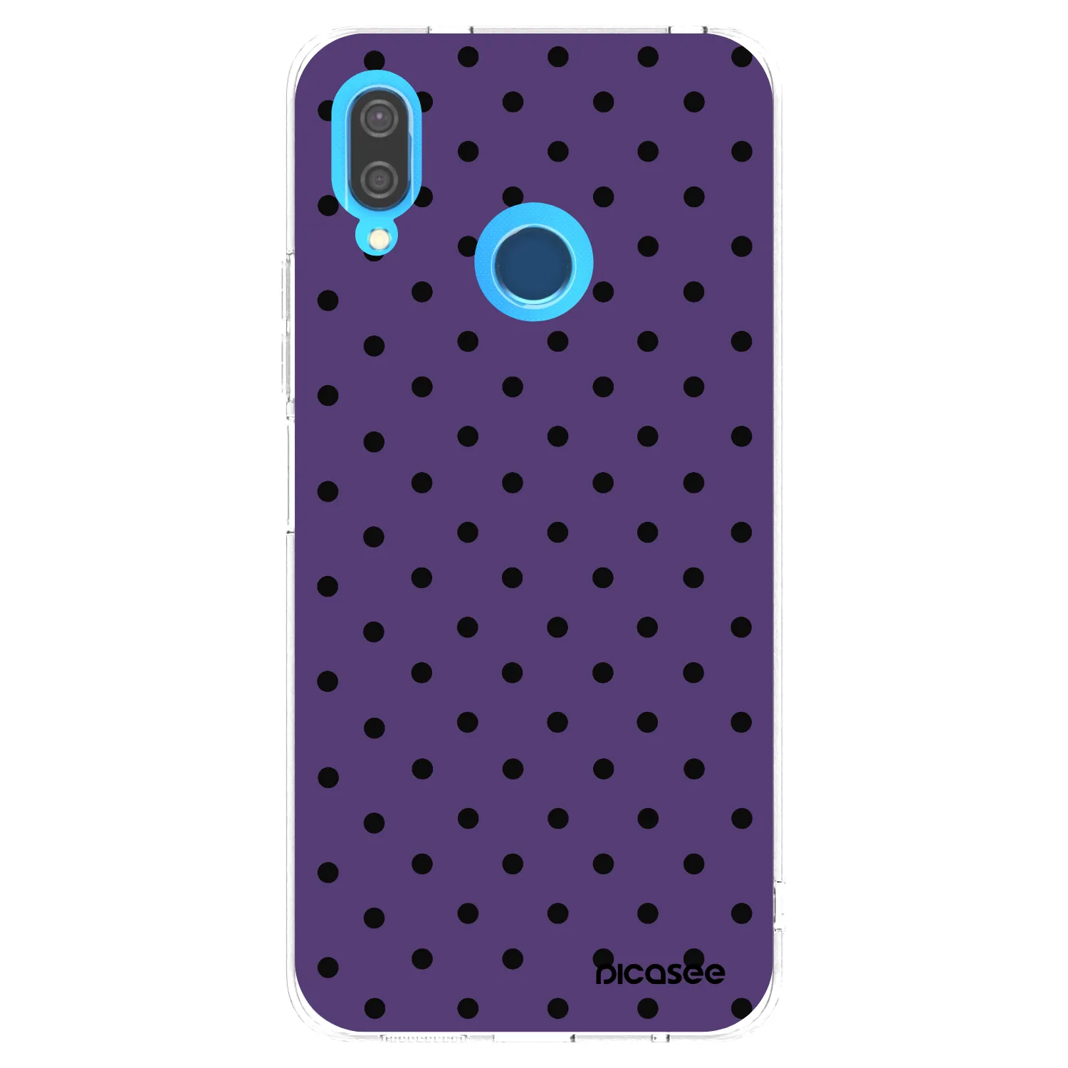 Picasee silikonski prozorni ovitek za Huawei P20 Lite - Flickers 2