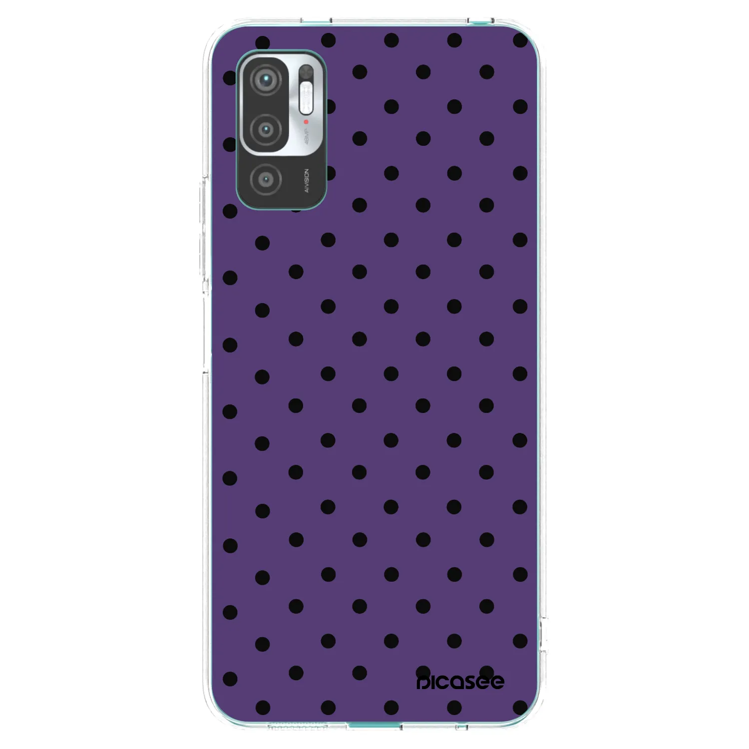 Picasee silikonski prozorni ovitek za Xiaomi Redmi Note 10 5G - Flickers 2