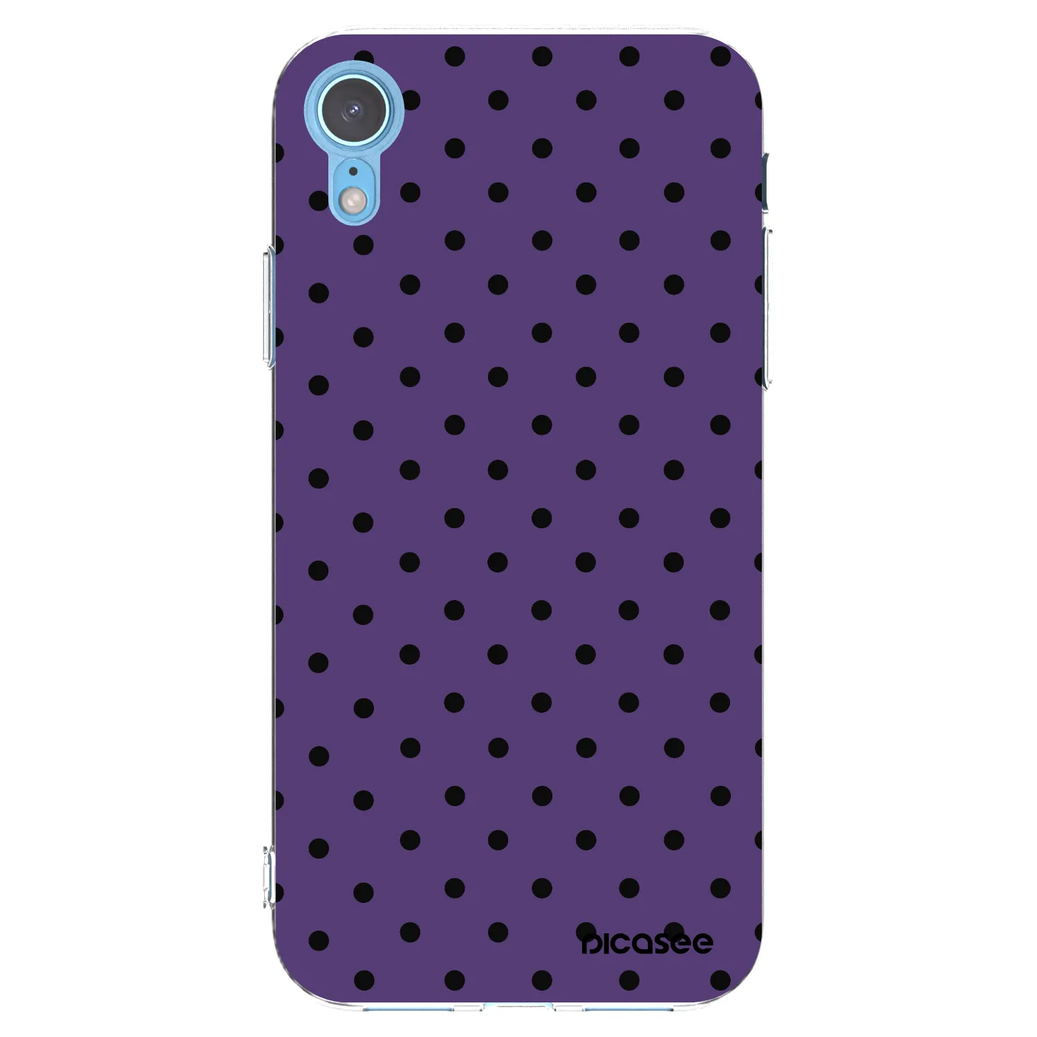 Picasee silikonski prozorni ovitek za Apple iPhone XR - Flickers 2