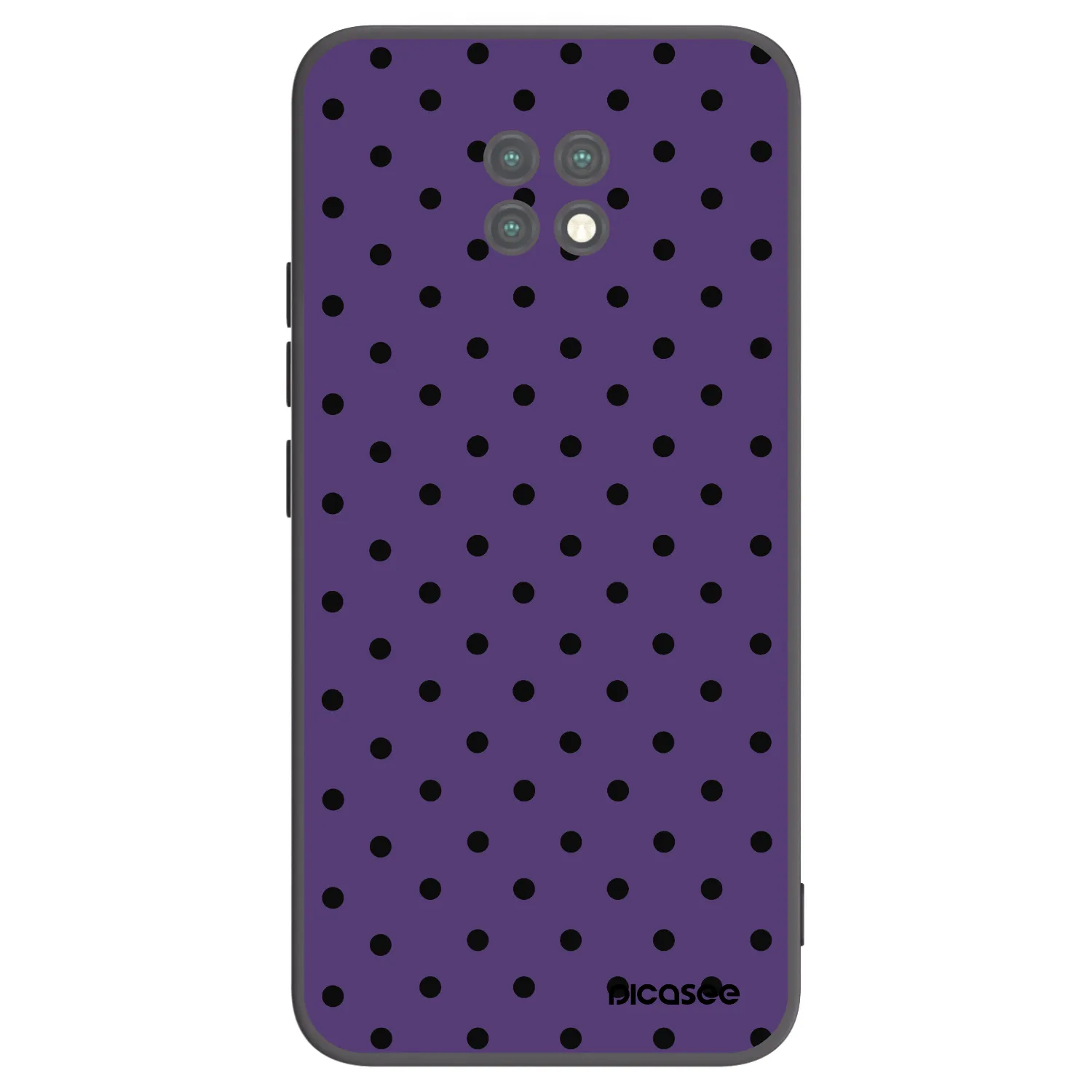 Picasee silikonski črni ovitek za Xiaomi Redmi Note 9T - Flickers 2