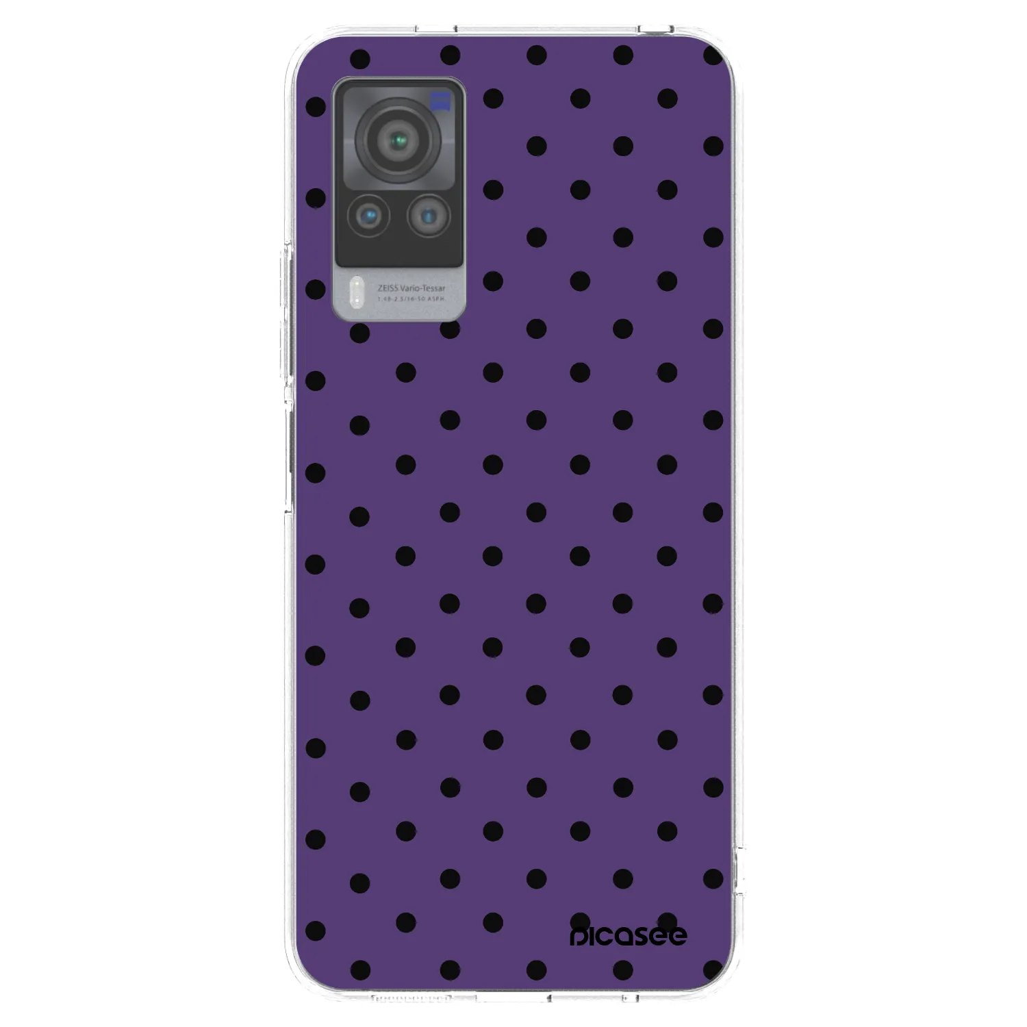 Picasee silikonski prozorni ovitek za Vivo X60 Pro 5G - Flickers 2