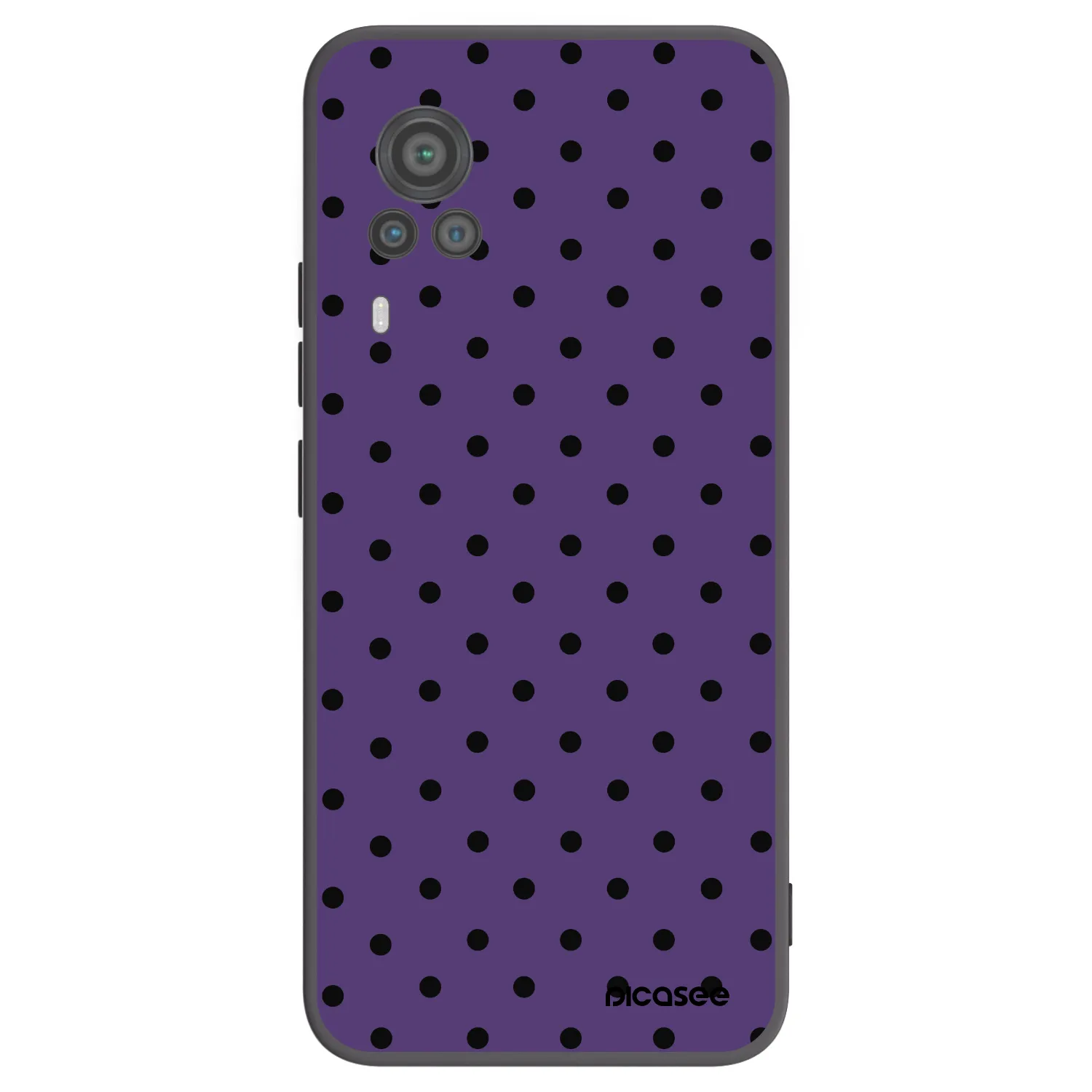 Picasee silikonski črni ovitek za Vivo X60 Pro 5G - Flickers 2
