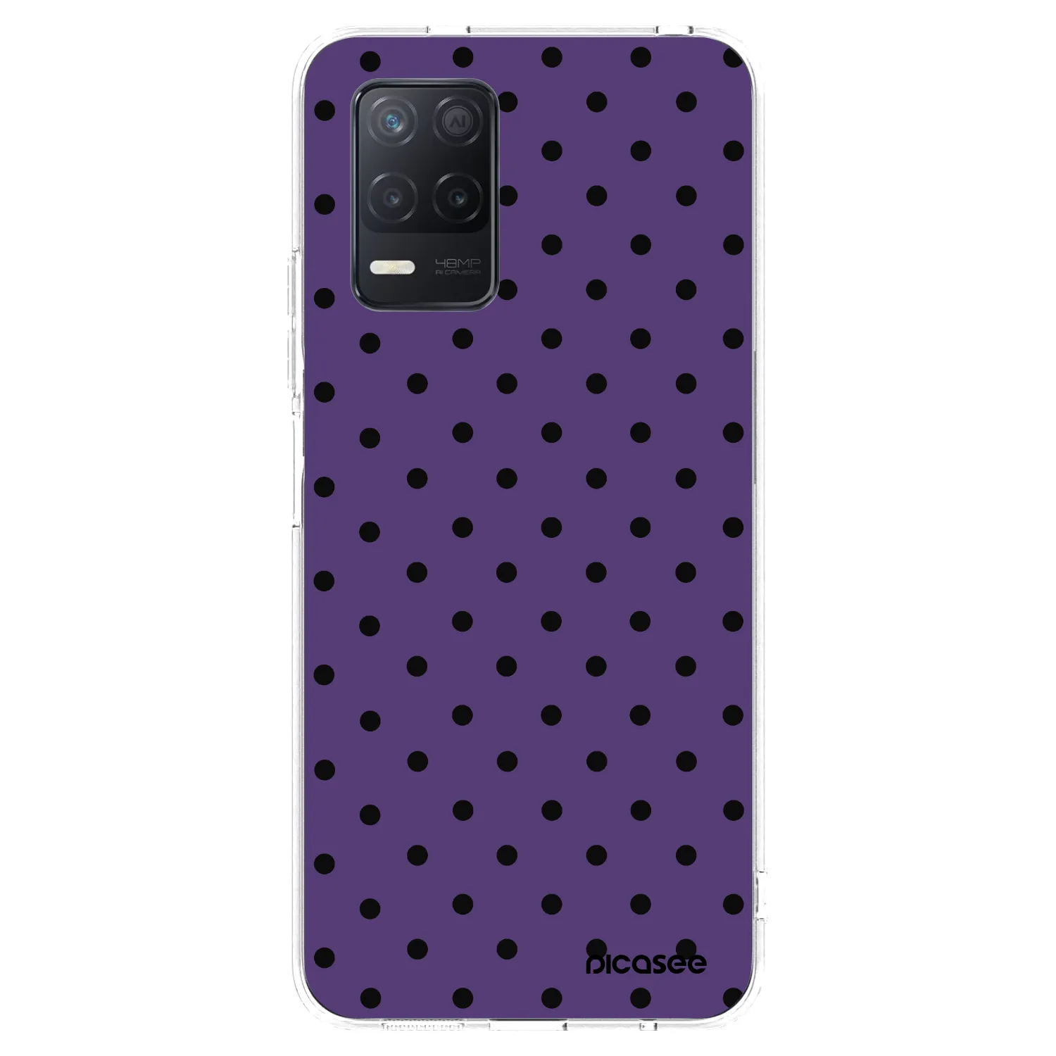 Picasee silikonski prozorni ovitek za Realme 8 5G - Flickers 2