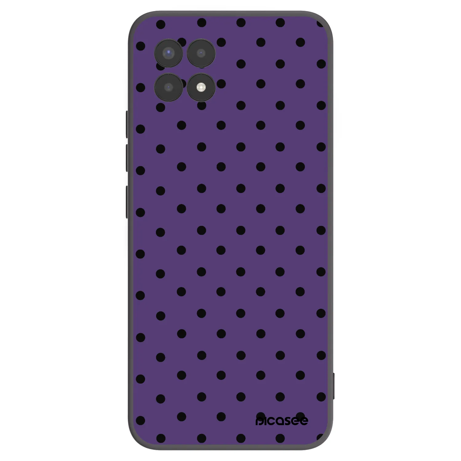 Picasee silikonski črni ovitek za Realme 8i - Flickers 2