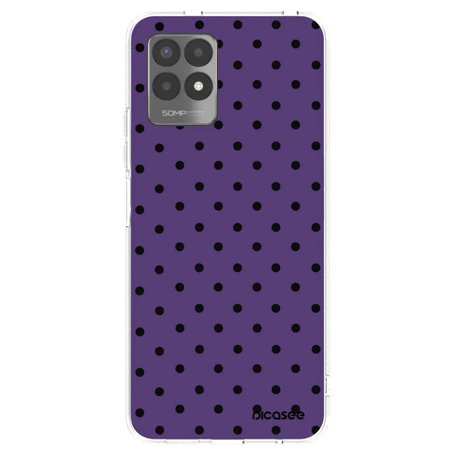 Picasee silikonski prozorni ovitek za Realme 8i - Flickers 2