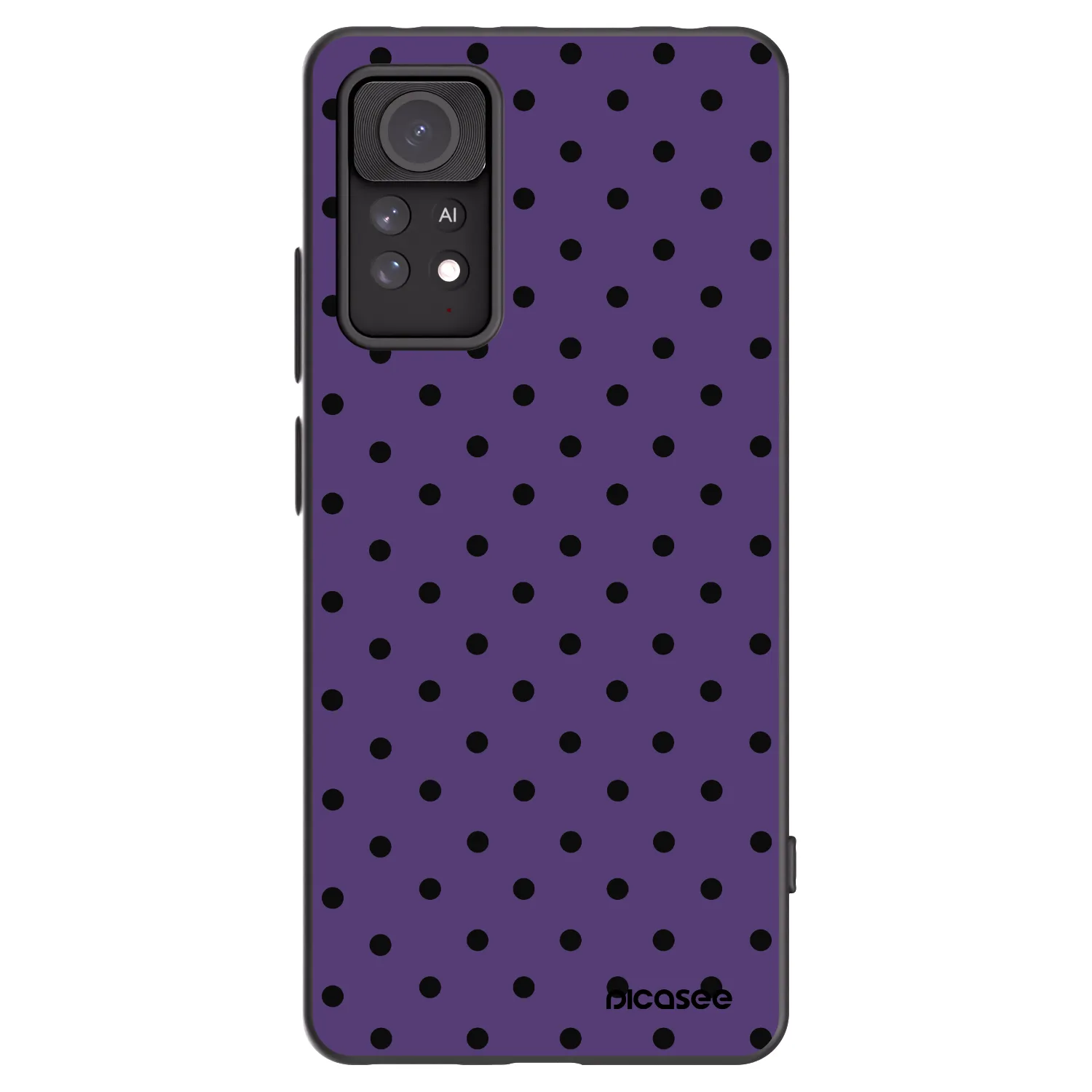 Picasee silikonski črni ovitek za Xiaomi Redmi Note 11 Pro - Flickers 2