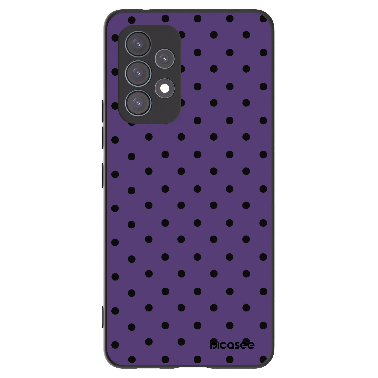 Picasee silikonski črni ovitek za Samsung Galaxy A53 5G A536 - Flickers 2