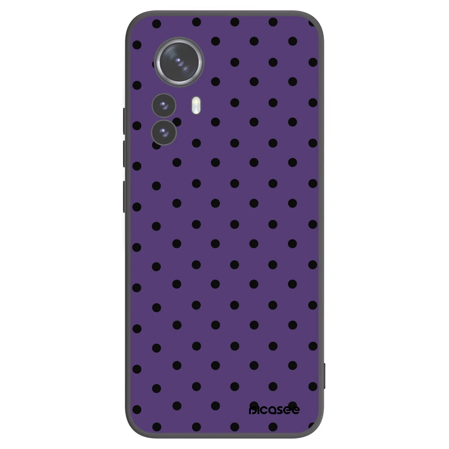 Picasee silikonski črni ovitek za Xiaomi 12 Pro - Flickers 2