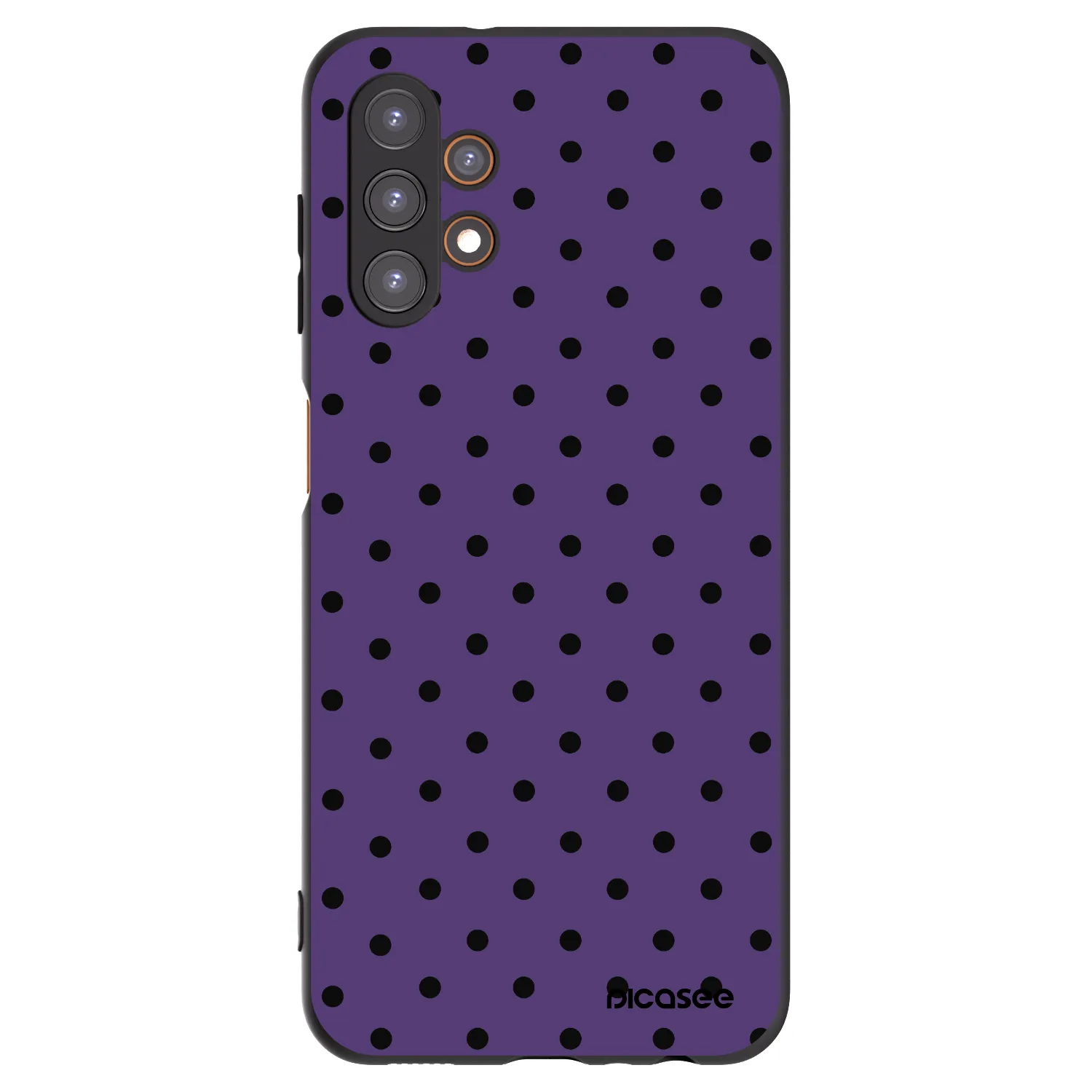 Picasee silikonski črni ovitek za Samsung Galaxy A13 4G A135 - Flickers 2