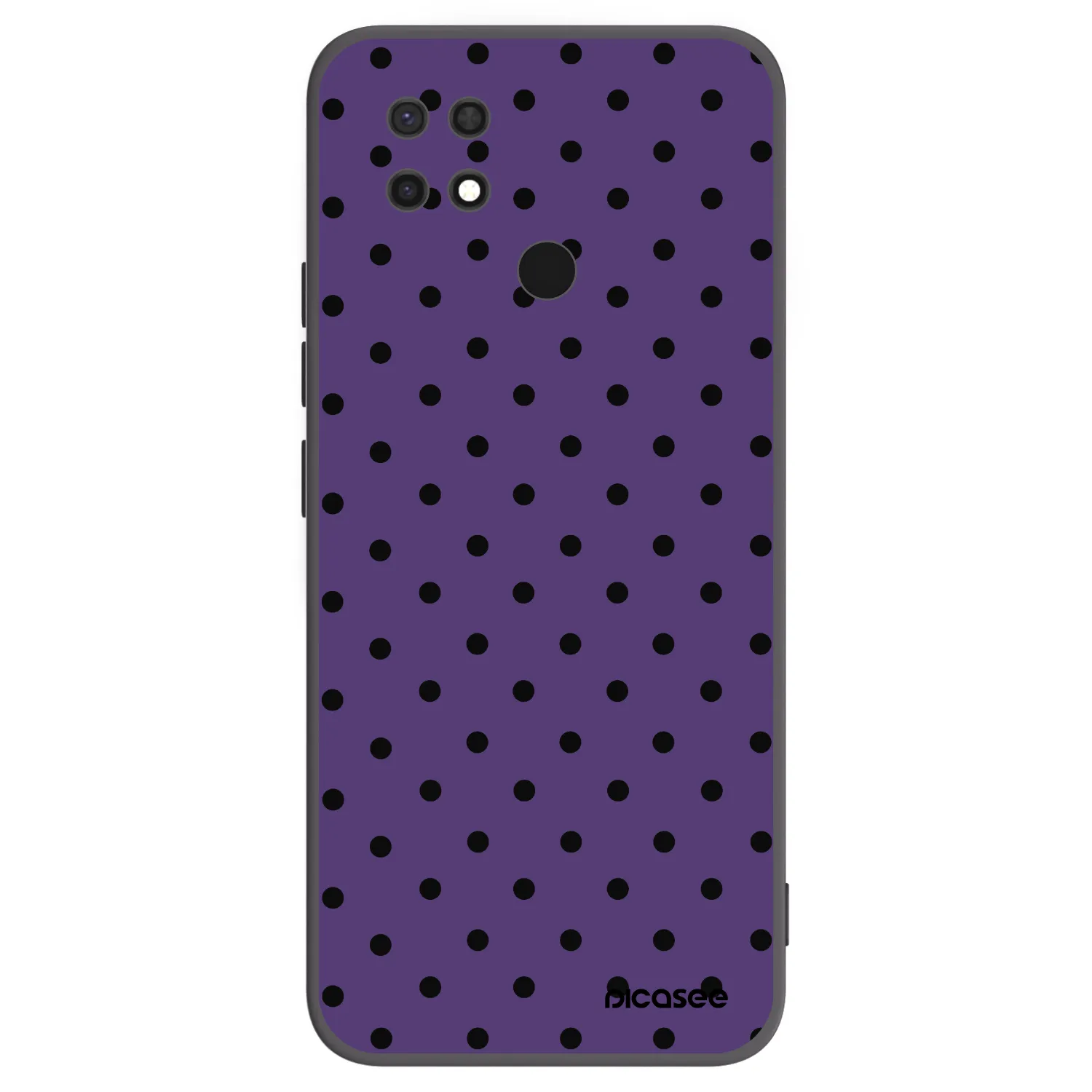 Picasee silikonski črni ovitek za Xiaomi Redmi 10C - Flickers 2