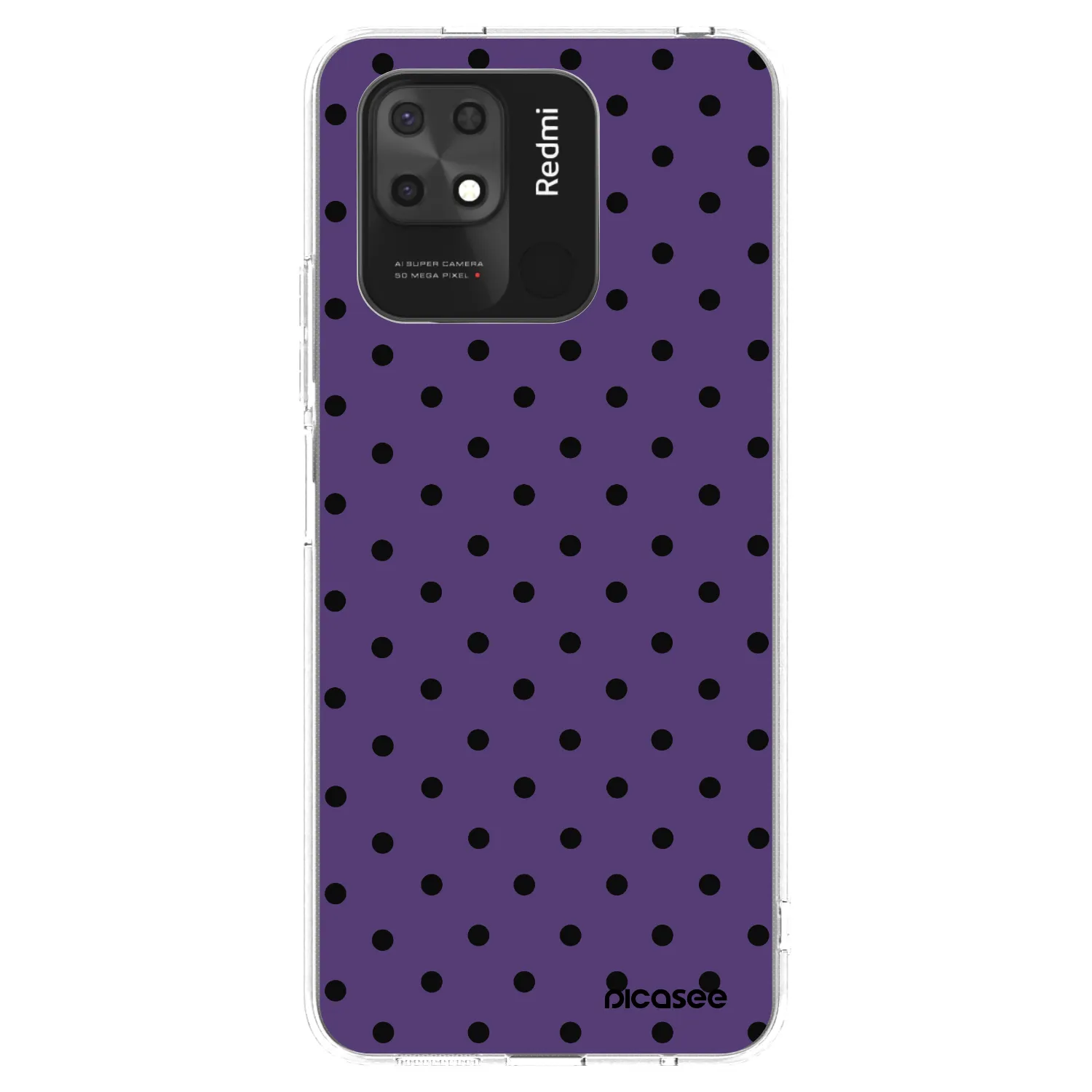 Picasee silikonski prozorni ovitek za Xiaomi Redmi 10C - Flickers 2