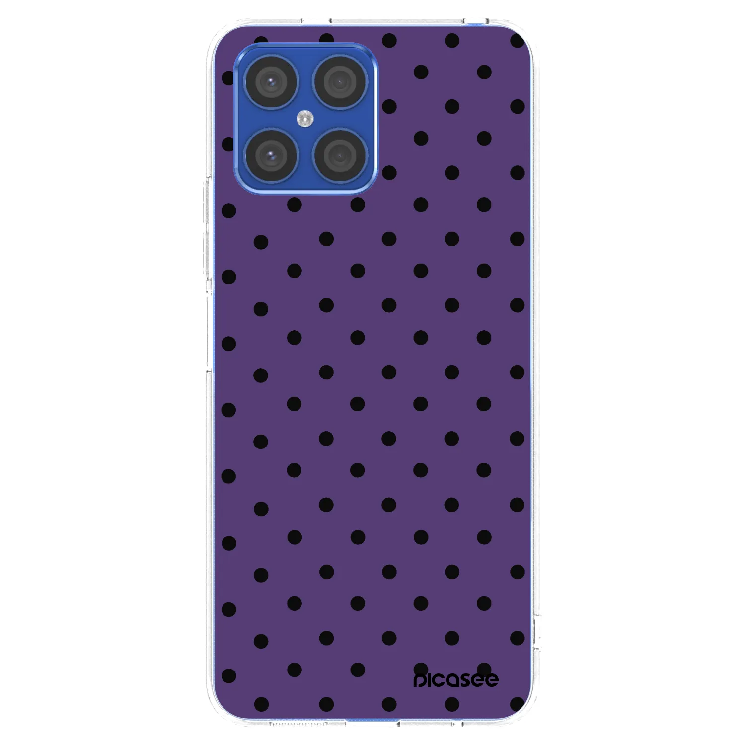 Picasee silikonski prozorni ovitek za Honor X8 4G - Flickers 2