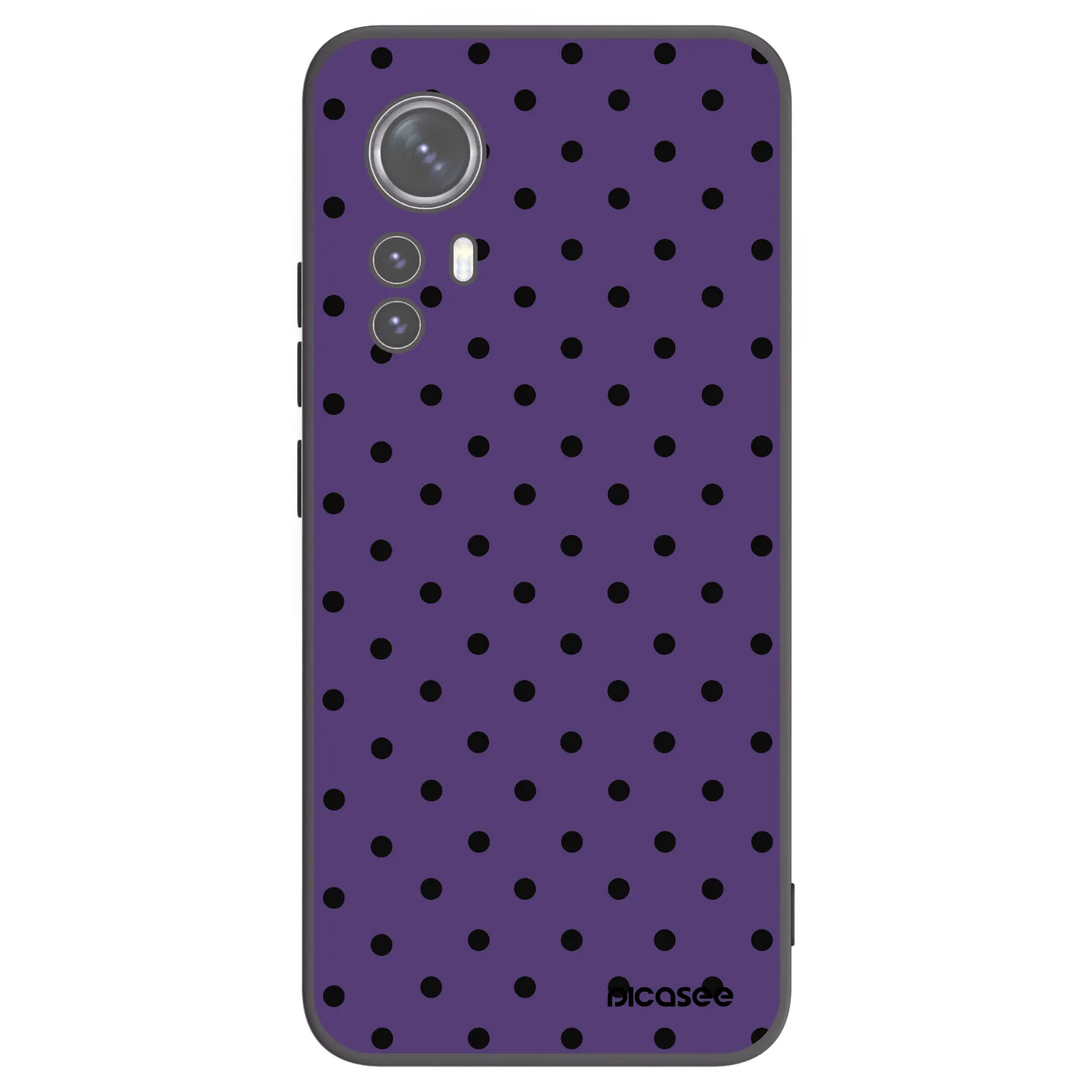Picasee silikonski črni ovitek za Xiaomi 12X - Flickers 2