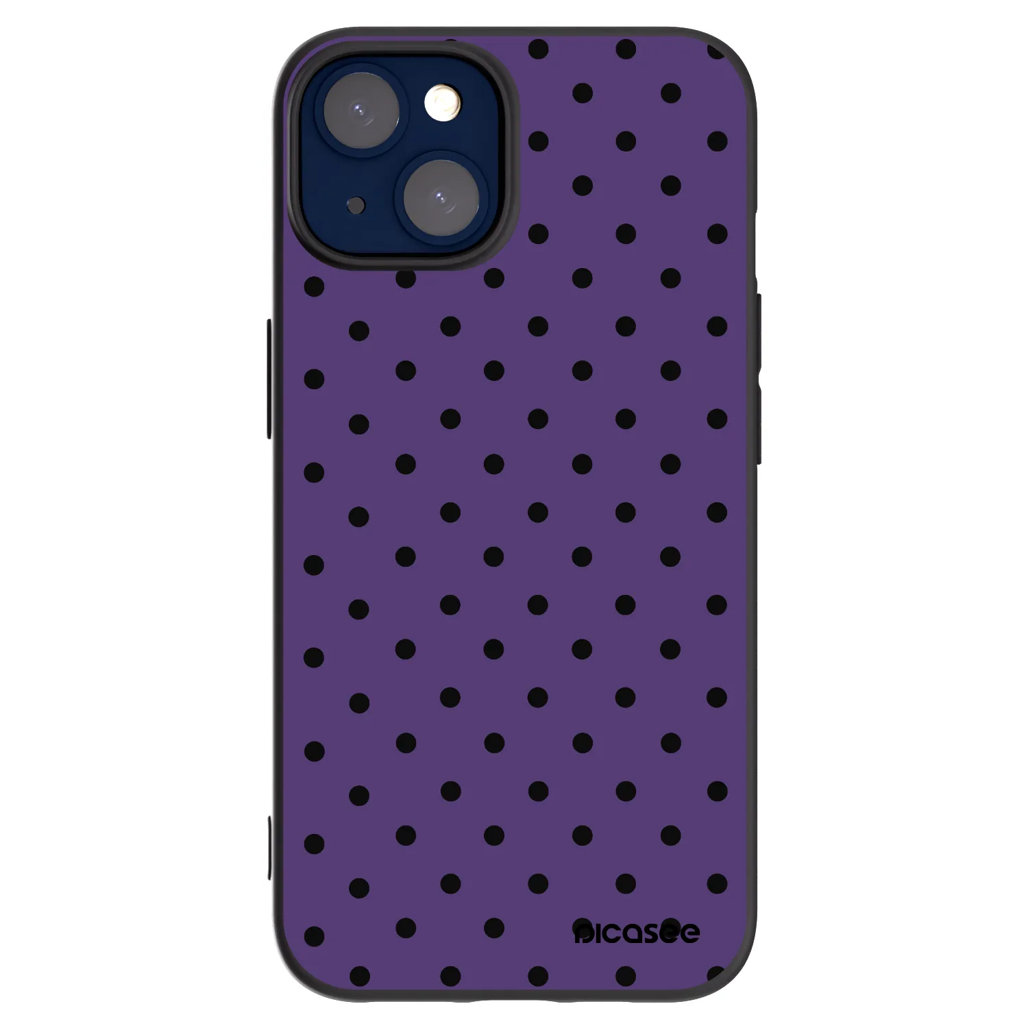 Picasee silikonski črni ovitek za Apple iPhone 14 - Flickers 2