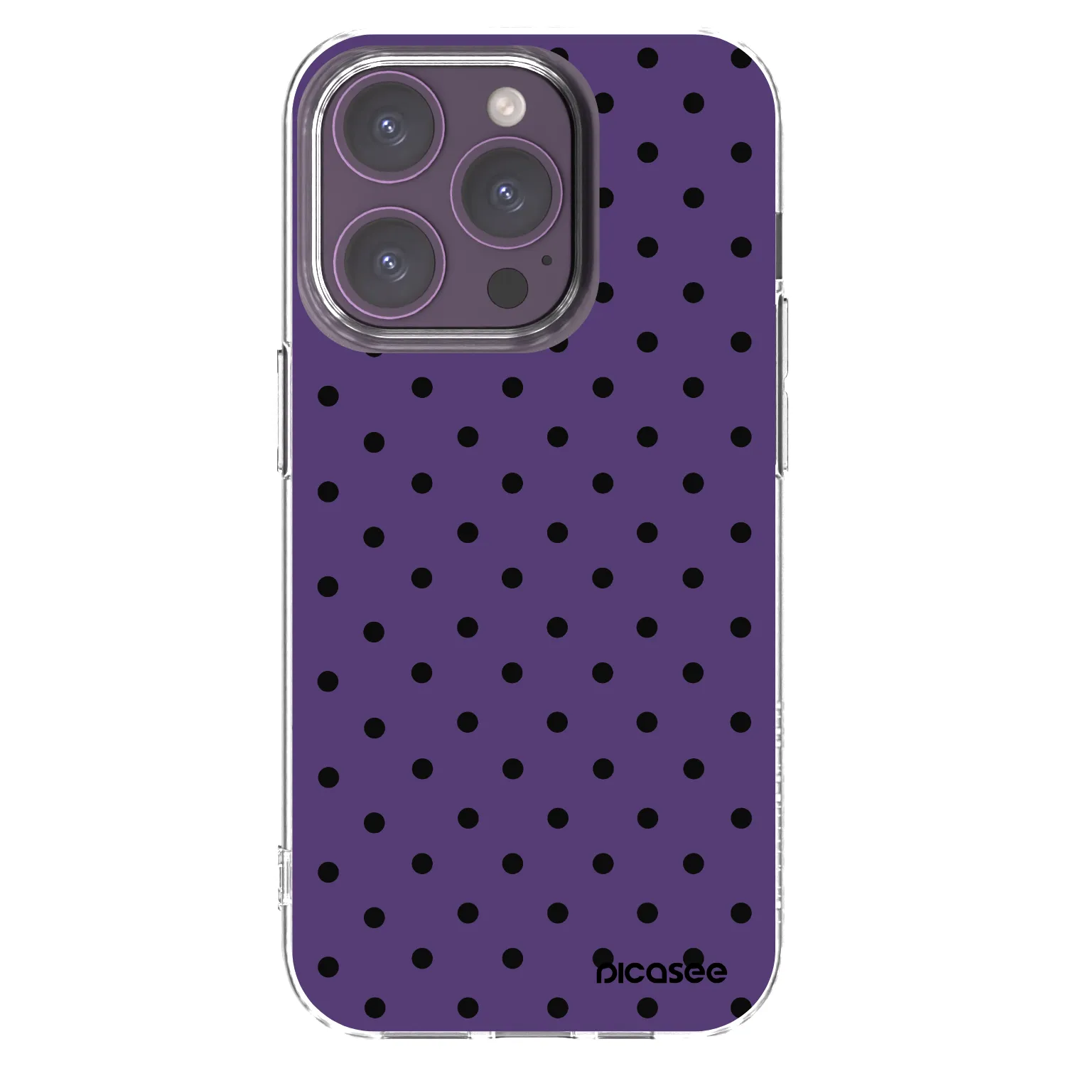 Picasee silikonski prozorni ovitek za Apple iPhone 14 Pro - Flickers 2