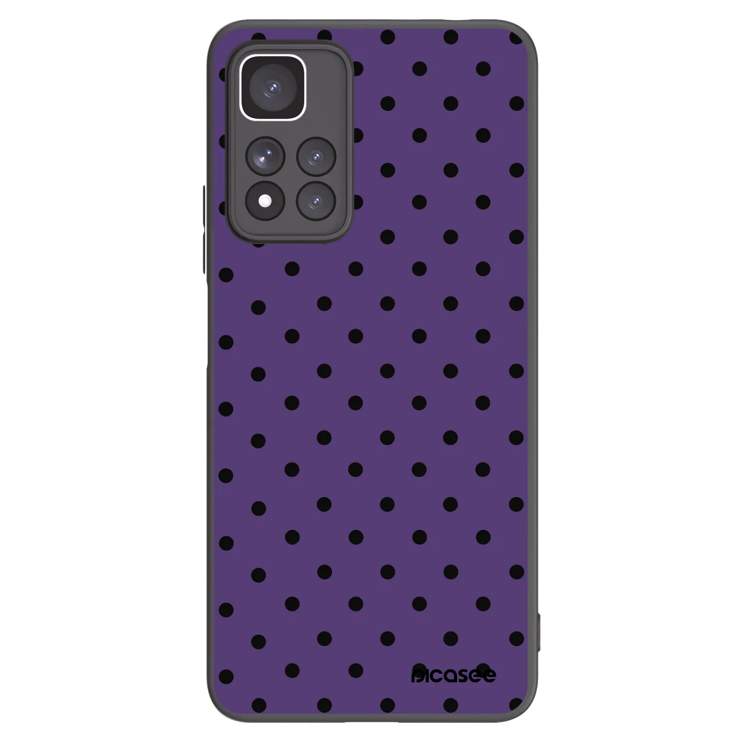 Picasee silikonski črni ovitek za Xiaomi Redmi Note 11 Pro+ 5G - Flickers 2