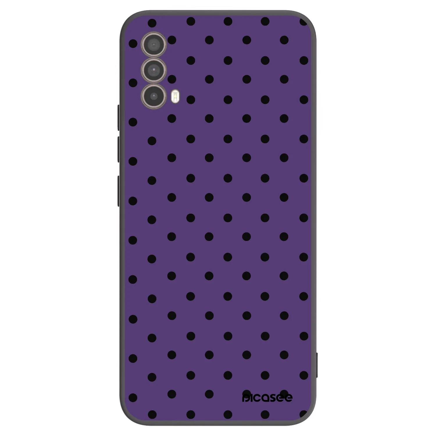 Picasee silikonski črni ovitek za Motorola Moto E40 - Flickers 2