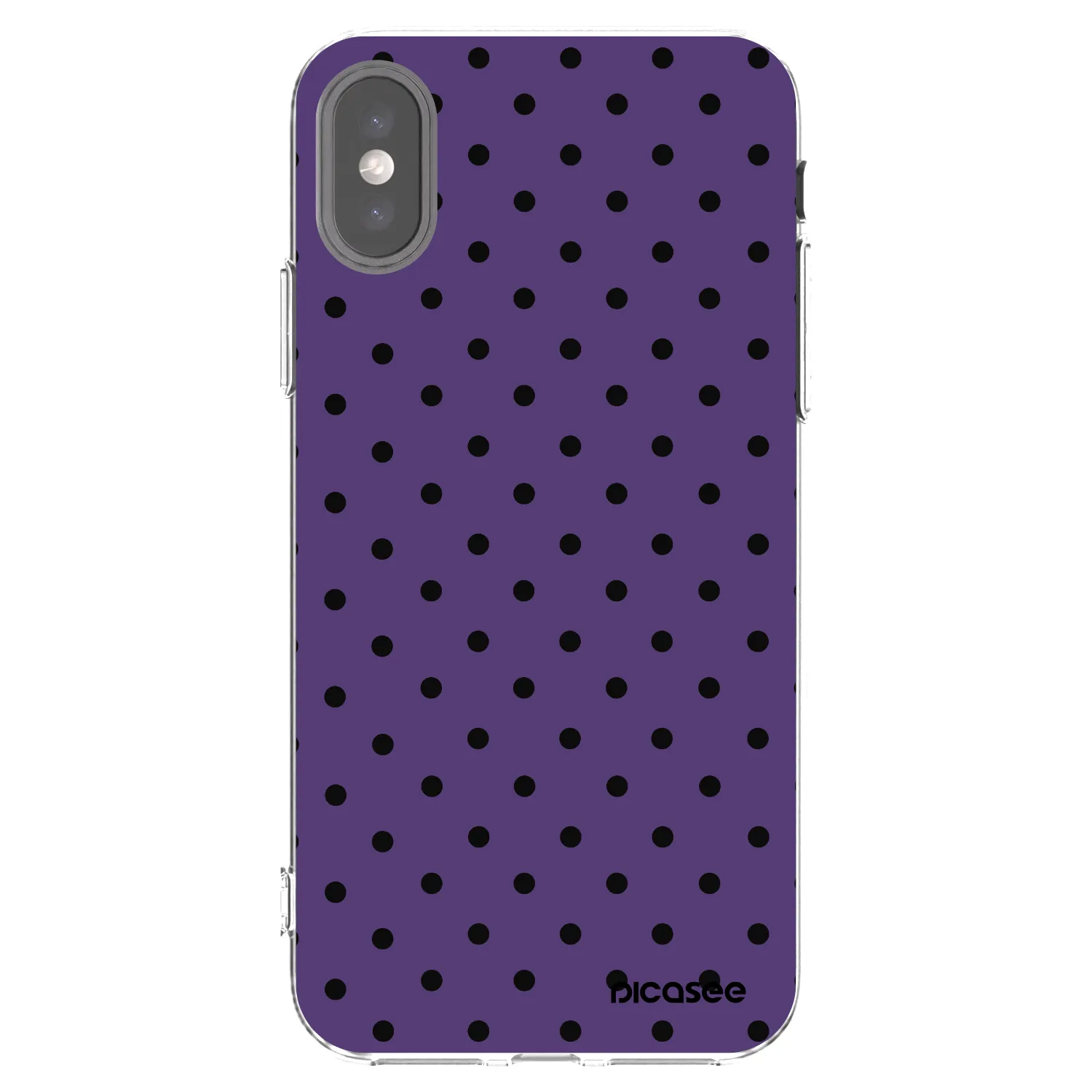 Picasee silikonski prozorni ovitek za Apple iPhone X/XS - Flickers 2