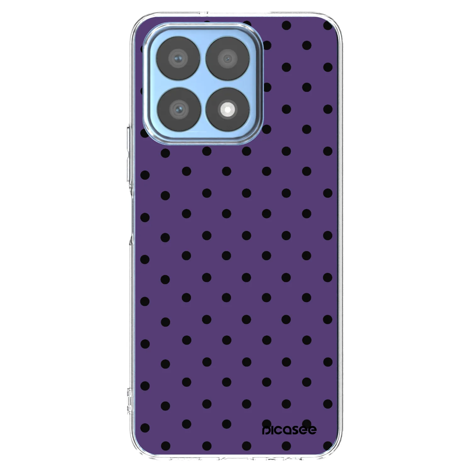 Picasee silikonski prozorni ovitek za Honor X8a - Flickers 2
