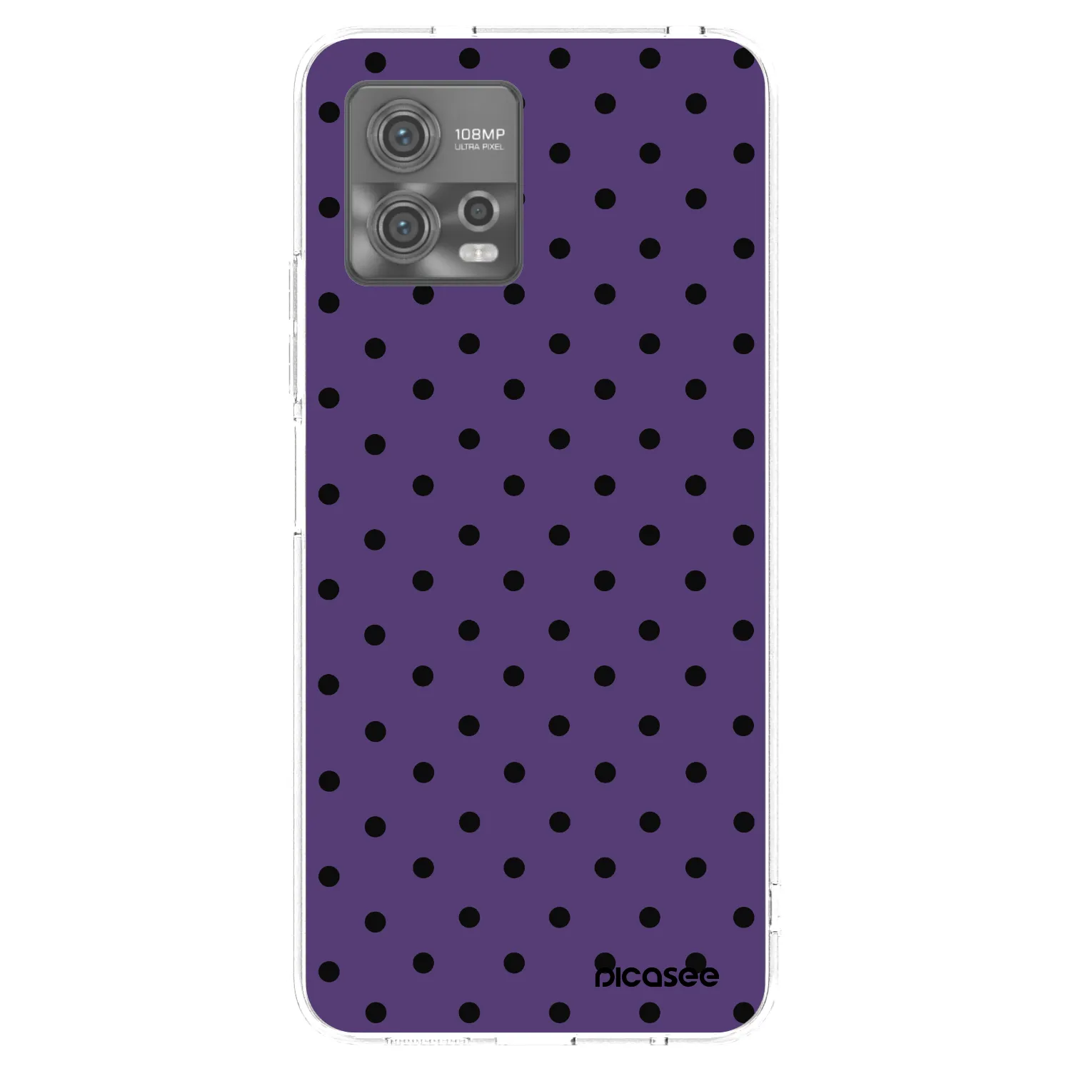 Picasee silikonski prozorni ovitek za Motorola Moto G72 - Flickers 2