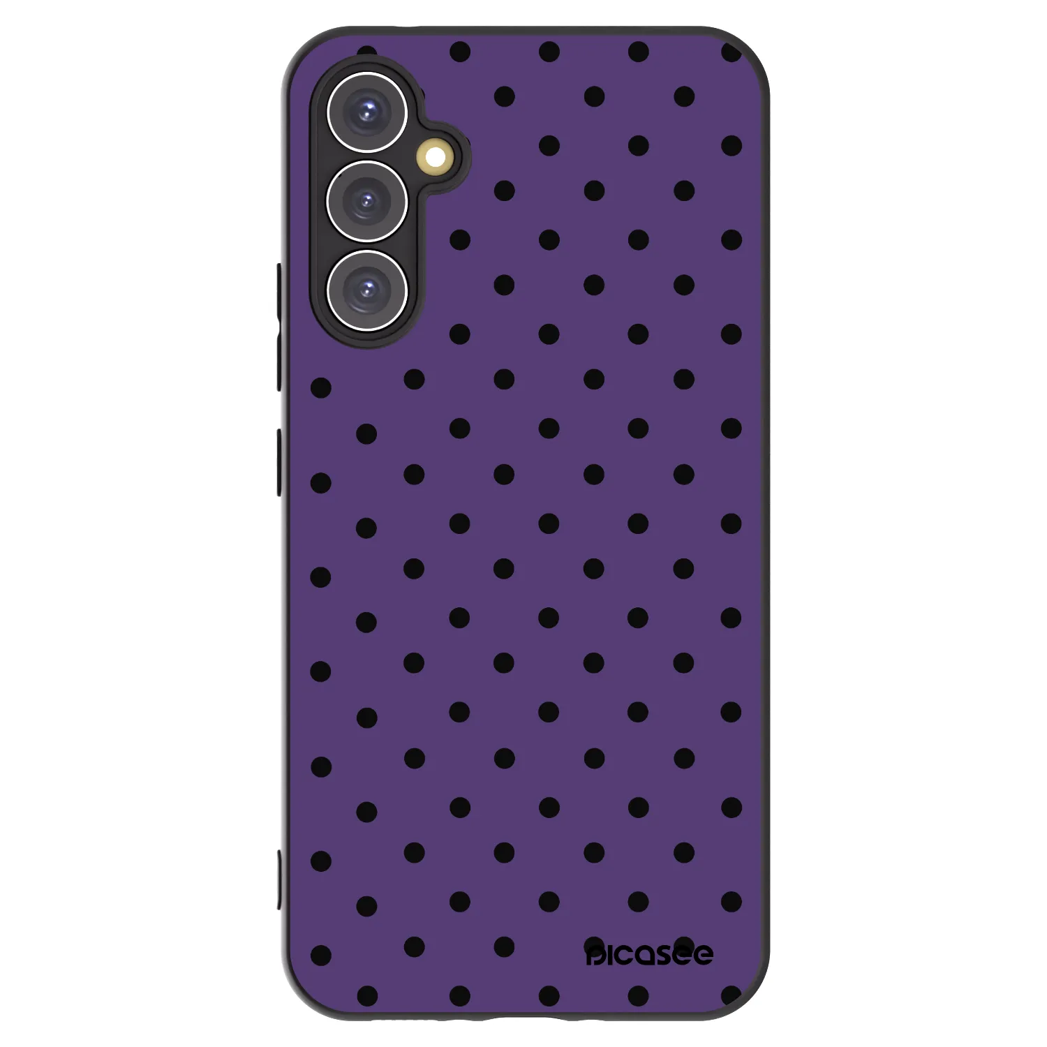Picasee silikonski črni ovitek za Samsung Galaxy A34 5G A346B - Flickers 2