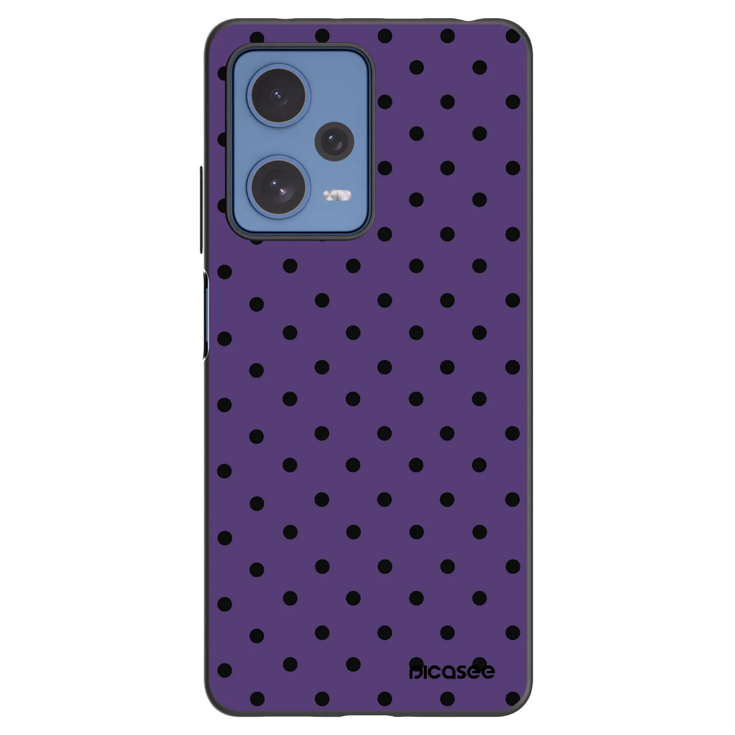 Picasee silikonski črni ovitek za Xiaomi Redmi Note 12 Pro 5G - Flickers 2