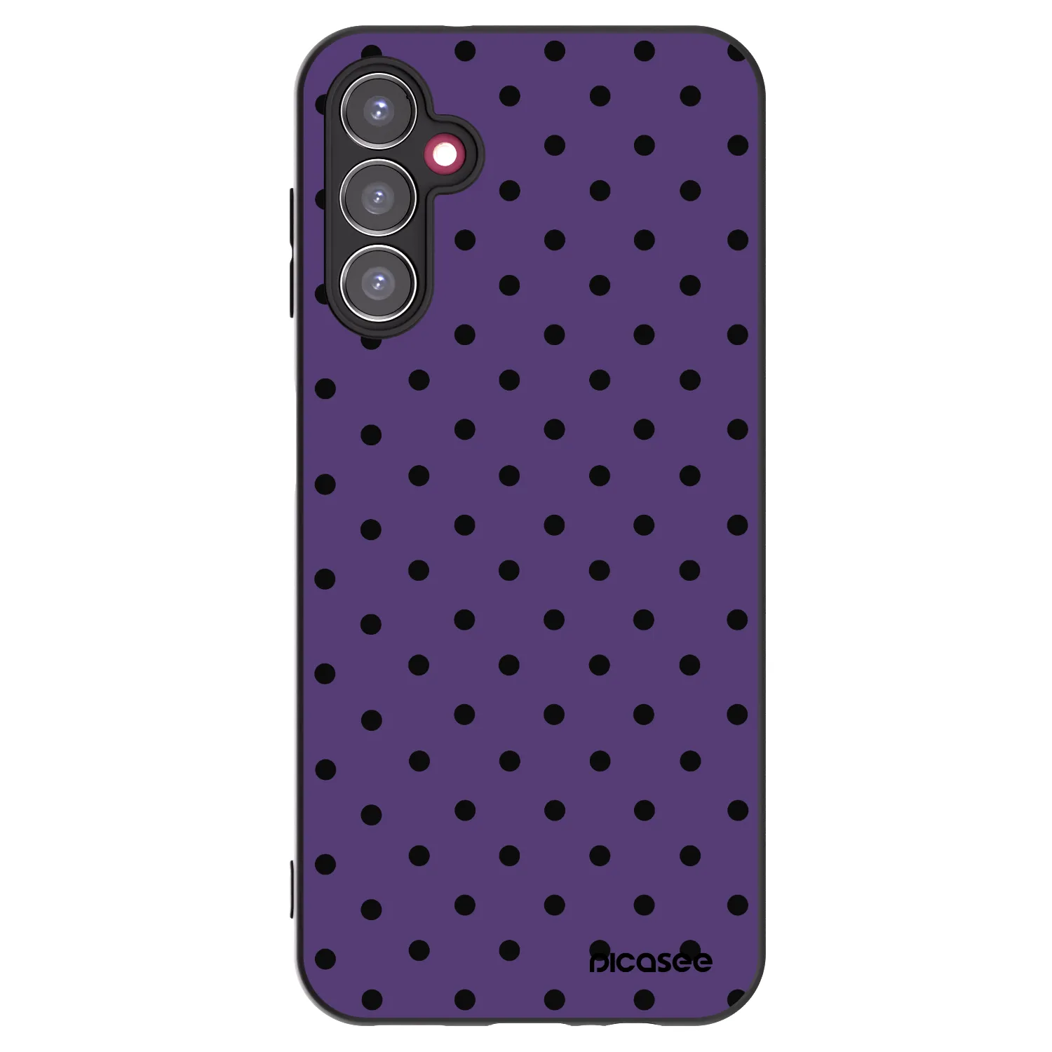 Picasee silikonski črni ovitek za Samsung Galaxy A14 5G A146P - Flickers 2