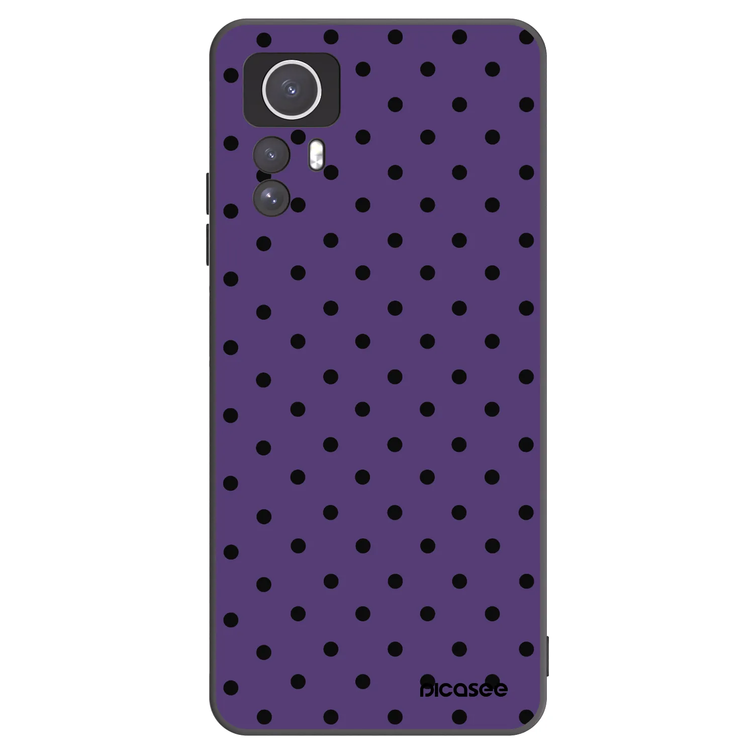 Picasee silikonski črni ovitek za Xiaomi Redmi Note 12S - Flickers 2