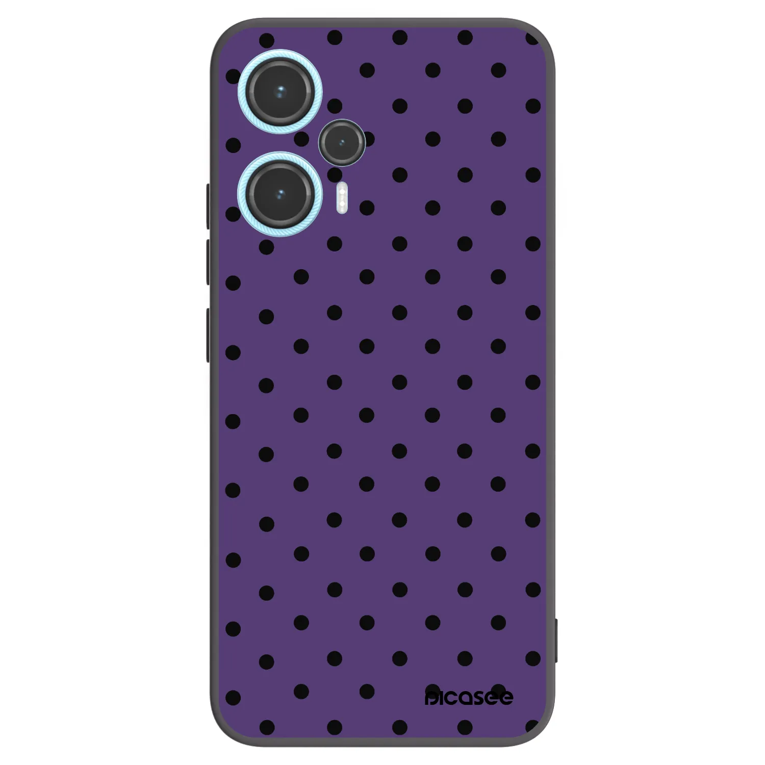 Picasee silikonski črni ovitek za Xiaomi Poco F5 - Flickers 2