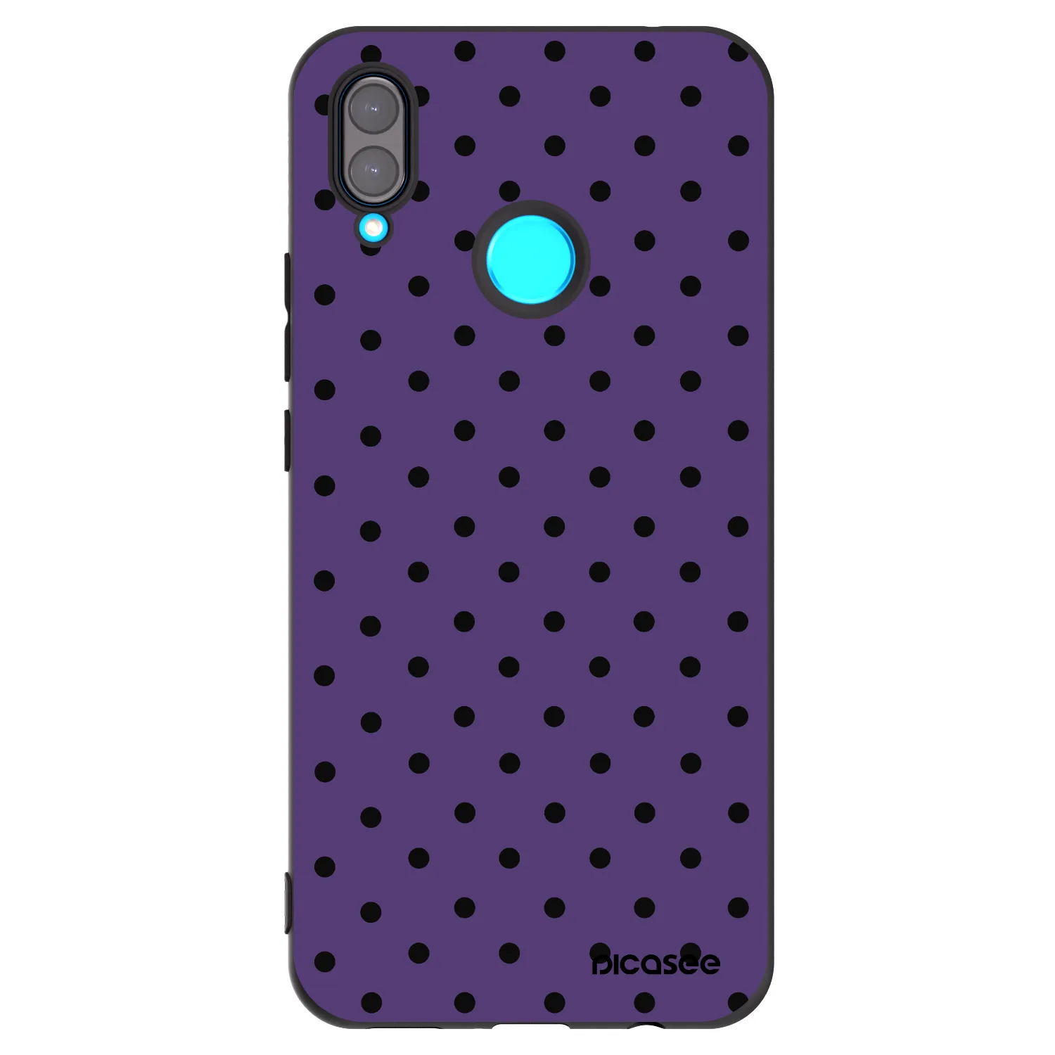 Picasee silikonski črni ovitek za Huawei Nova 3i - Flickers 2