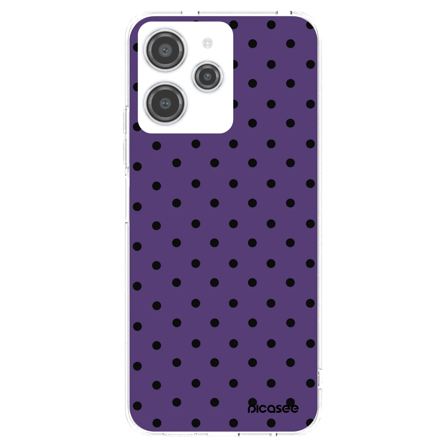 Picasee silikonski prozorni ovitek za Xiaomi Redmi 12 4G - Flickers 2