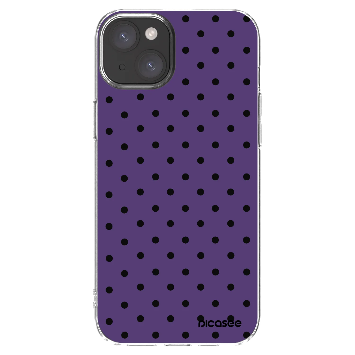 Picasee silikonski prozorni ovitek za Apple iPhone 15 Plus - Flickers 2