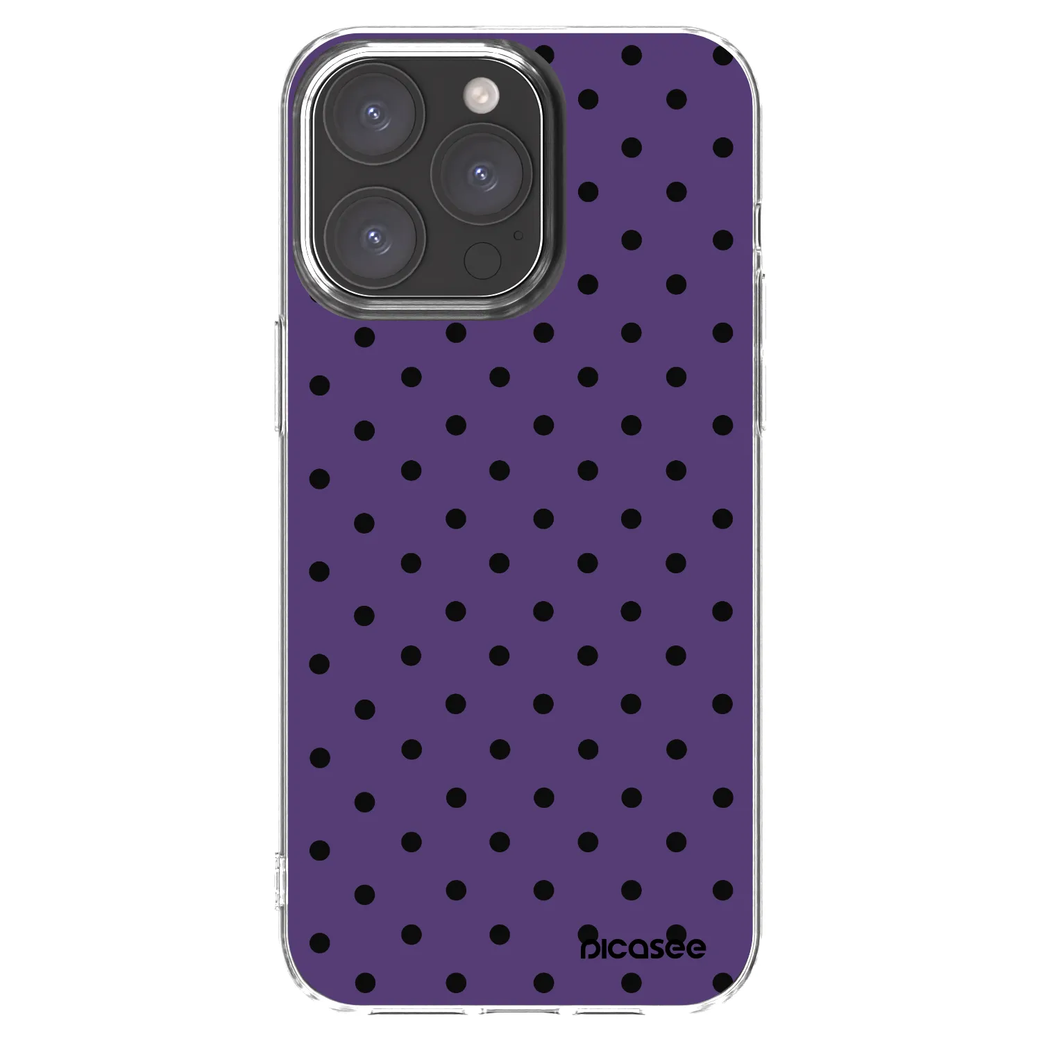 Picasee silikonski prozorni ovitek za Apple iPhone 15 Pro Max - Flickers 2