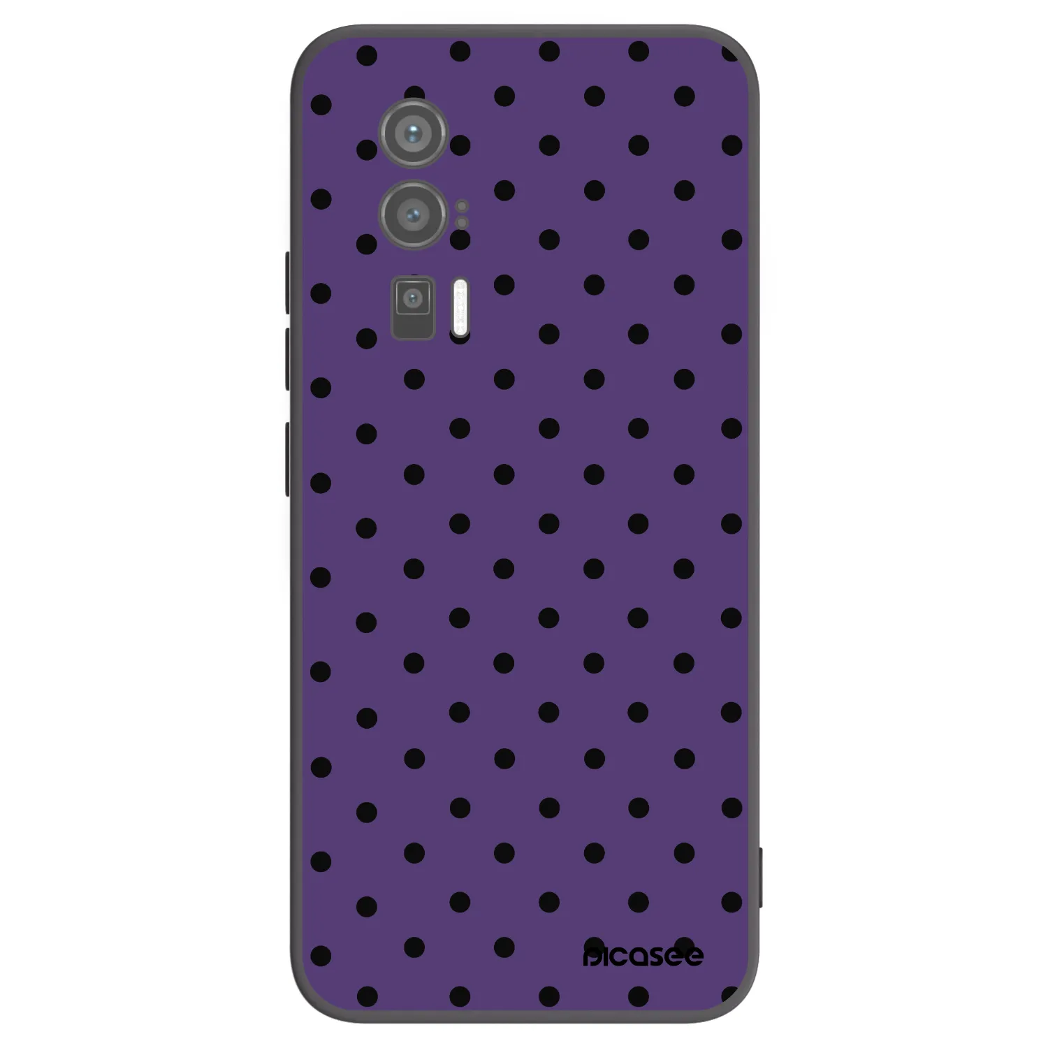 Picasee silikonski črni ovitek za Xiaomi Poco F5 Pro 5G - Flickers 2