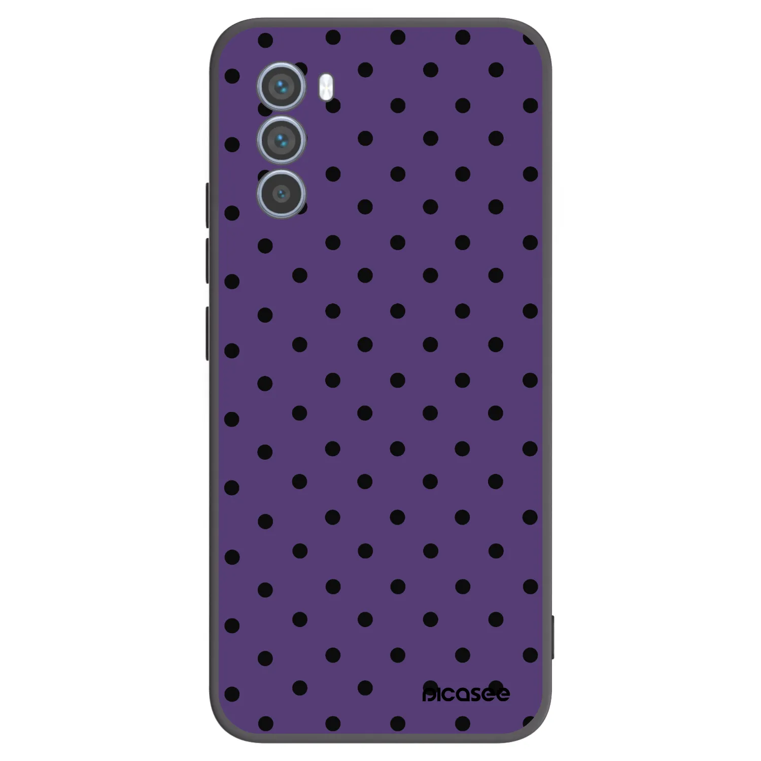 Picasee silikonski črni ovitek za Motorola Moto G62 - Flickers 2