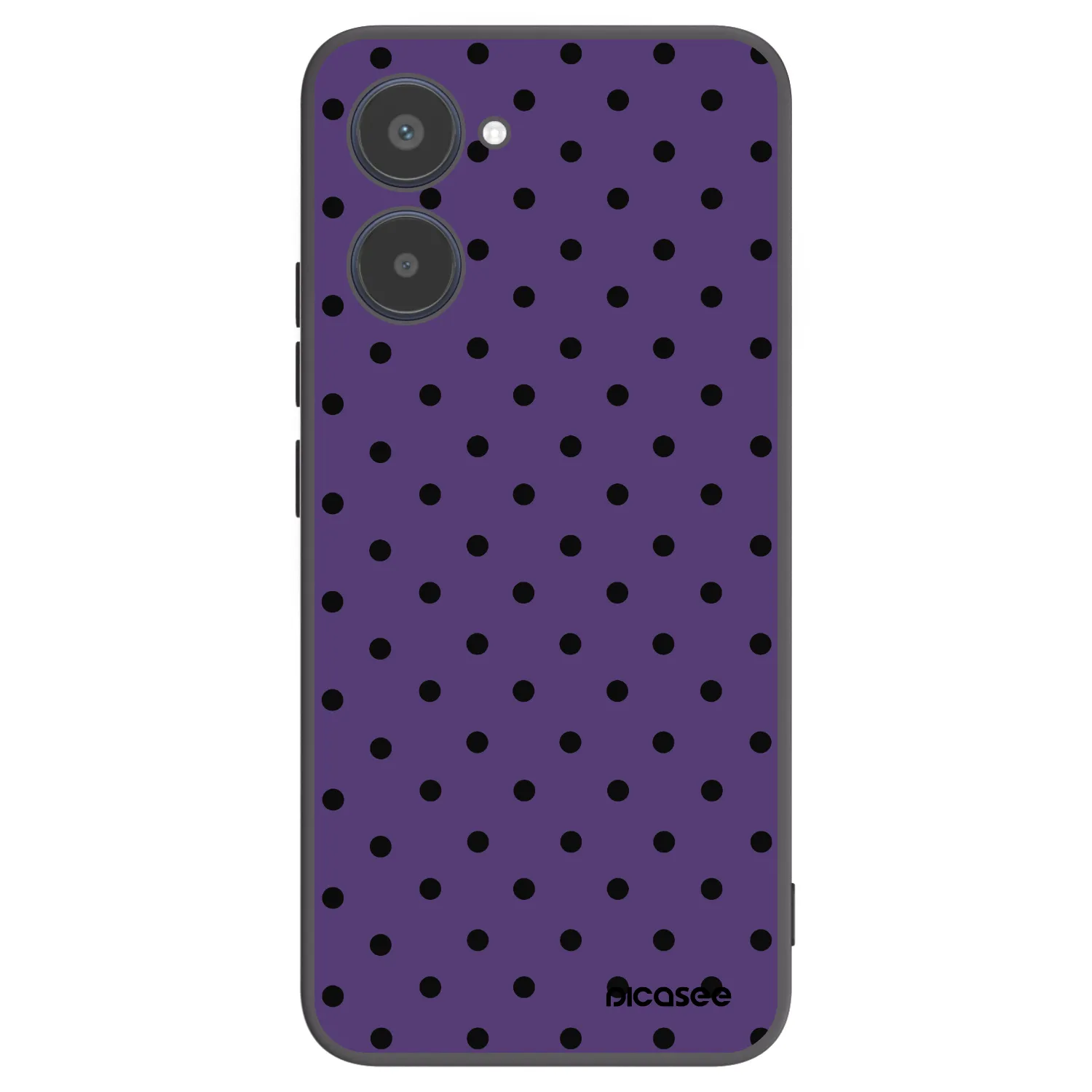 Picasee silikonski črni ovitek za Realme 10 4G - Flickers 2