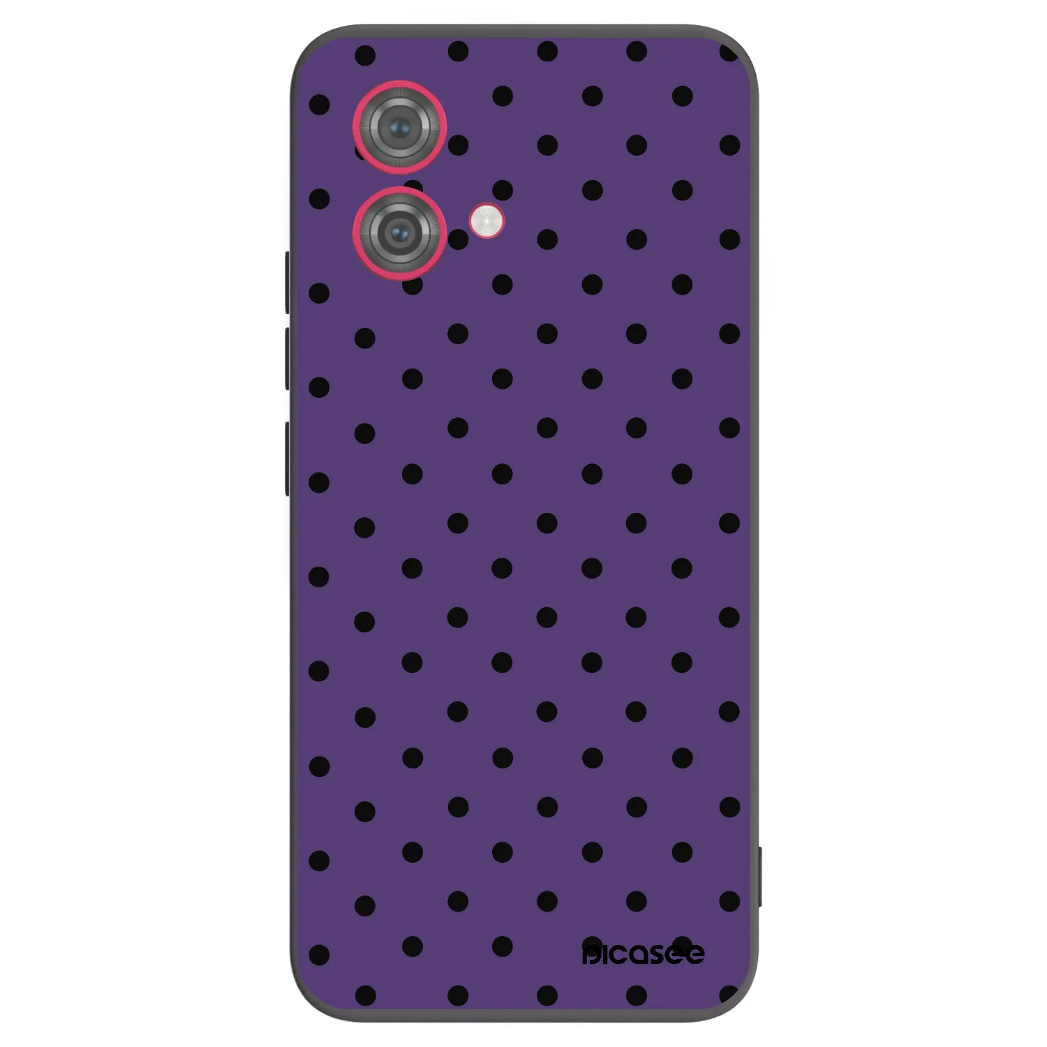 Picasee silikonski črni ovitek za Motorola Moto G84 5G - Flickers 2