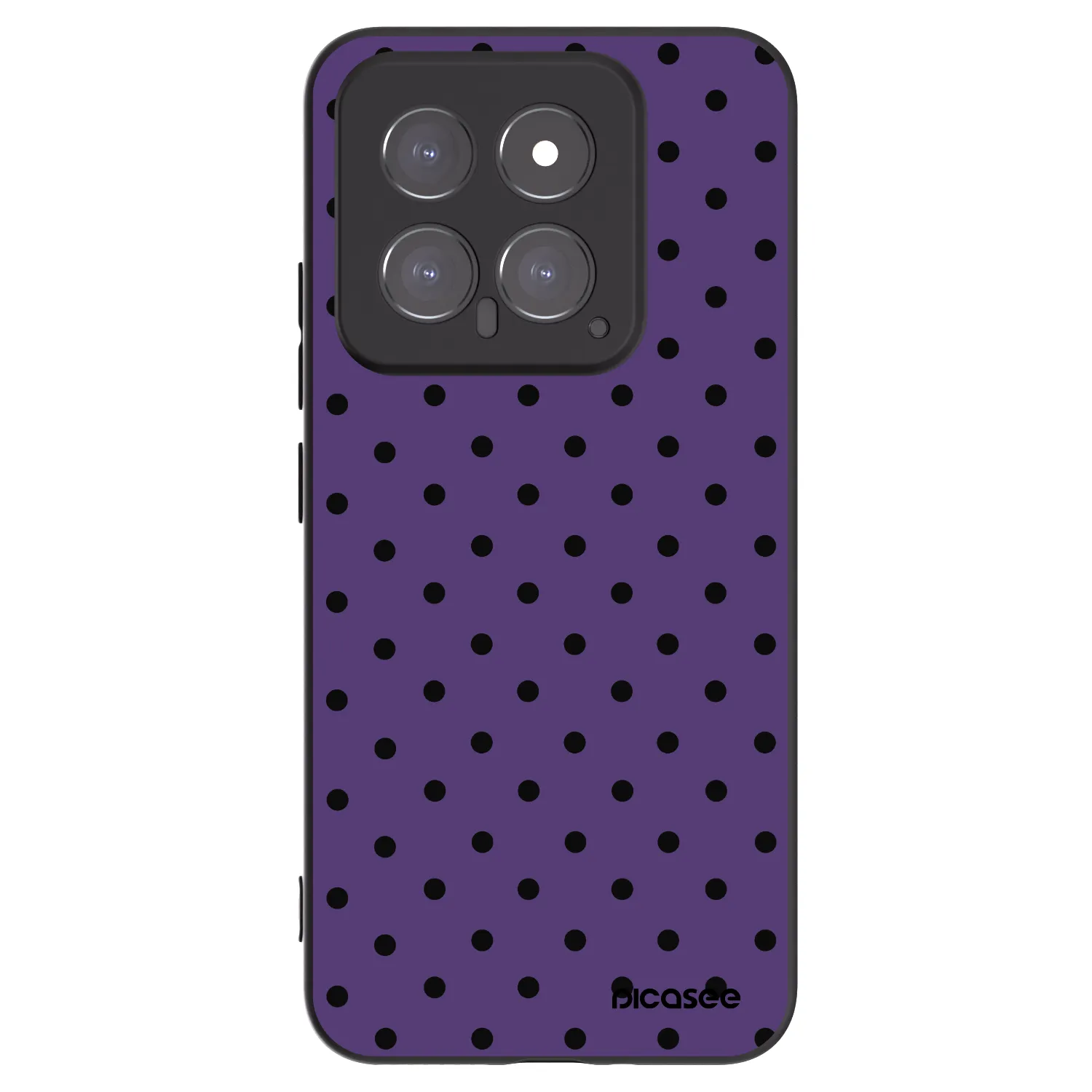 Picasee silikonski črni ovitek za Xiaomi 14 - Flickers 2