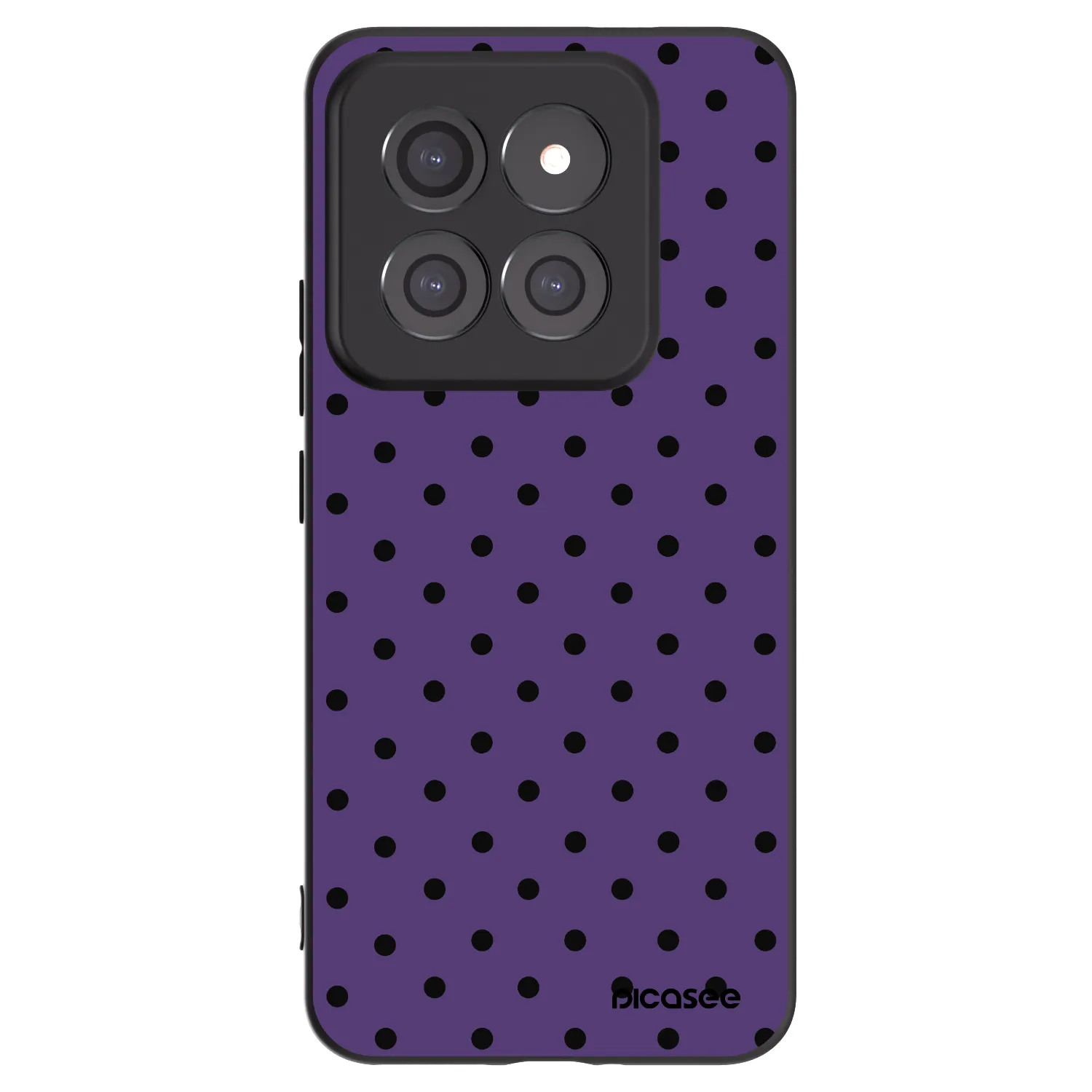 Picasee silikonski črni ovitek za Xiaomi 14 Pro - Flickers 2