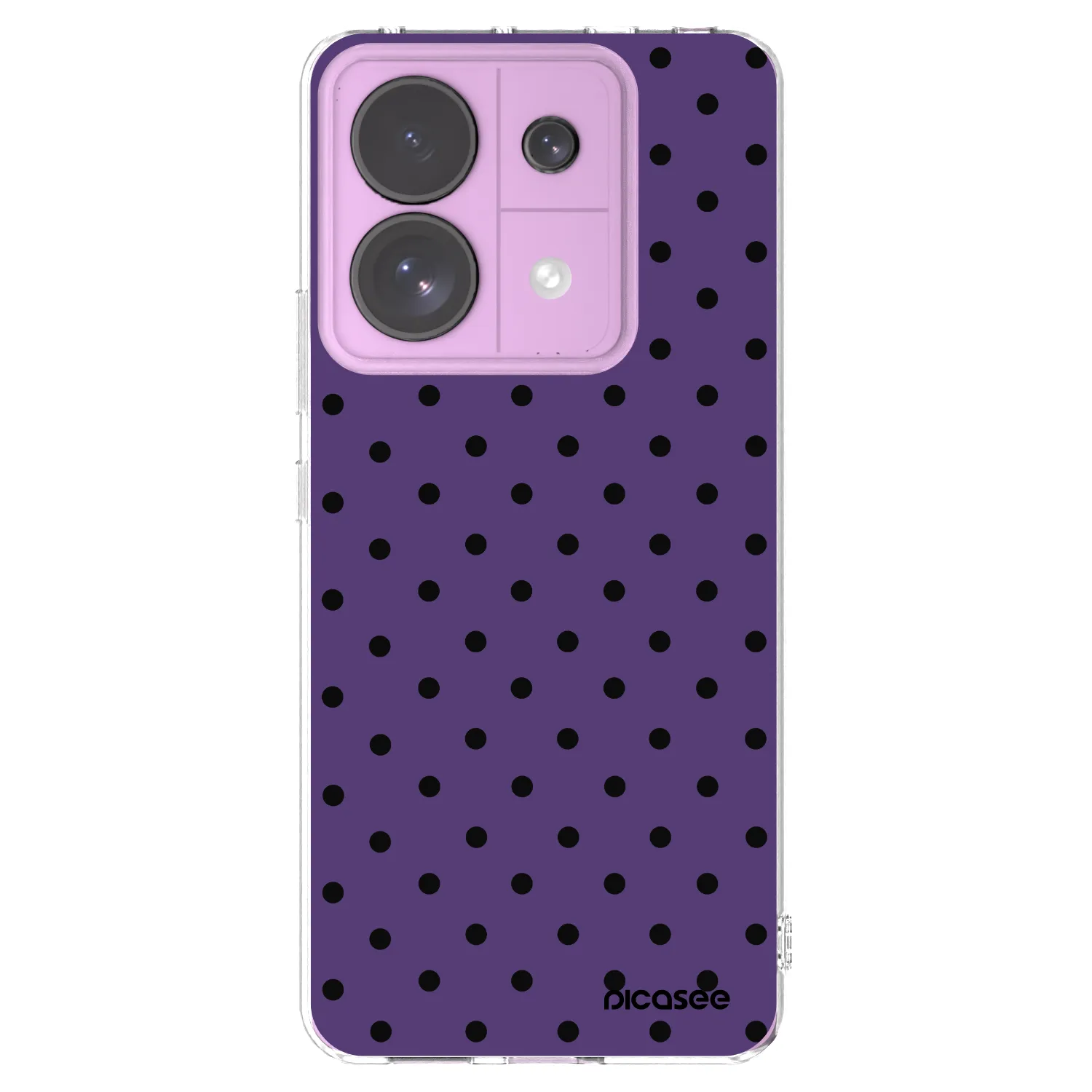 Picasee silikonski prozorni ovitek za Xiaomi Redmi Note 13 Pro 5G - Flickers 2