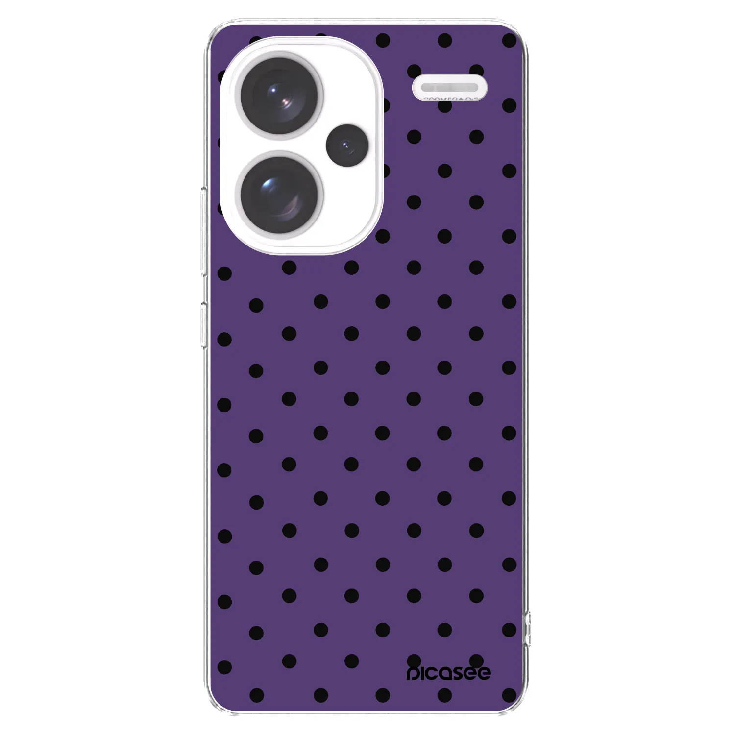 Picasee silikonski prozorni ovitek za Xiaomi Redmi Note 13 Pro+ 5G - Flickers 2