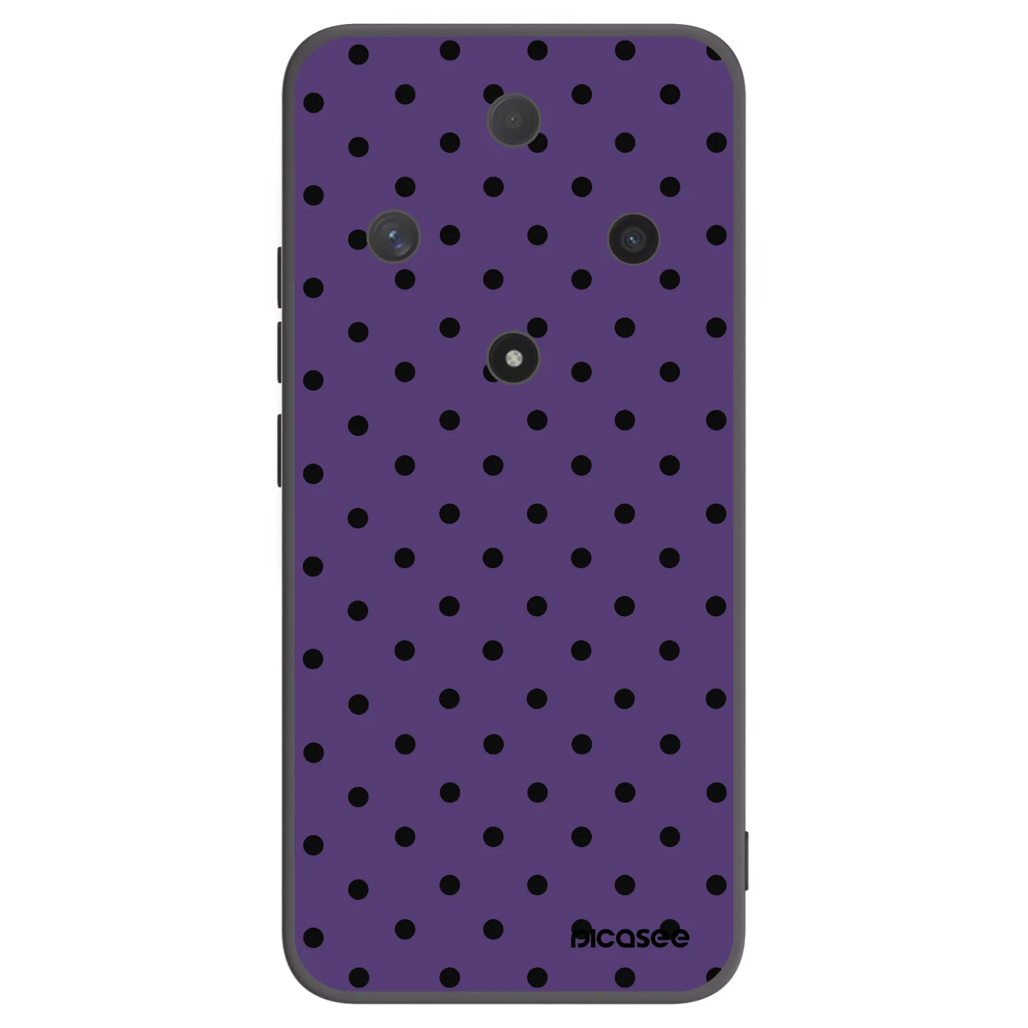 Picasee silikonski črni ovitek za Honor Magic6 Lite 5G - Flickers 2