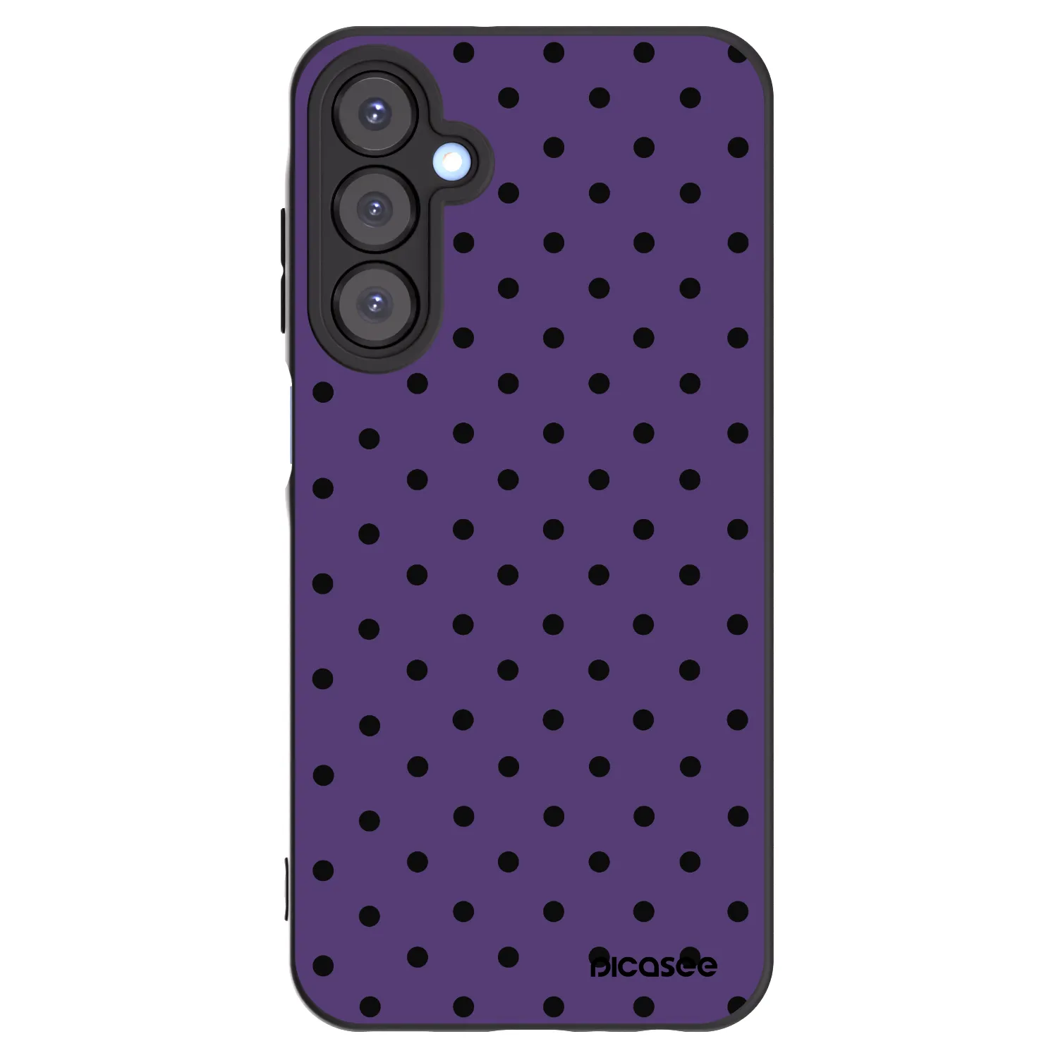 Picasee silikonski črni ovitek za Samsung Galaxy A25 A256B 5G - Flickers 2