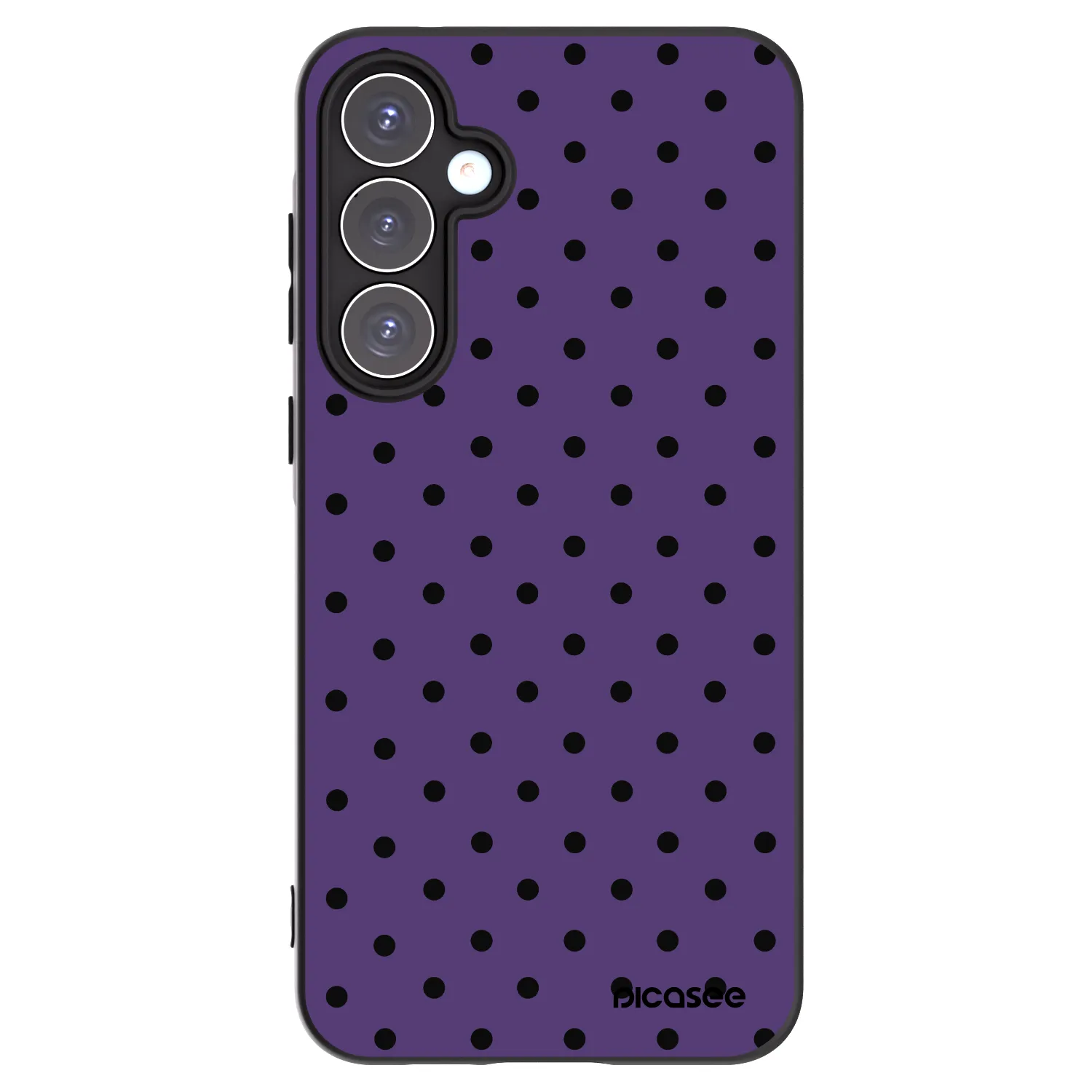 Picasee silikonski črni ovitek za Samsung Galaxy A55 5G A556B - Flickers 2