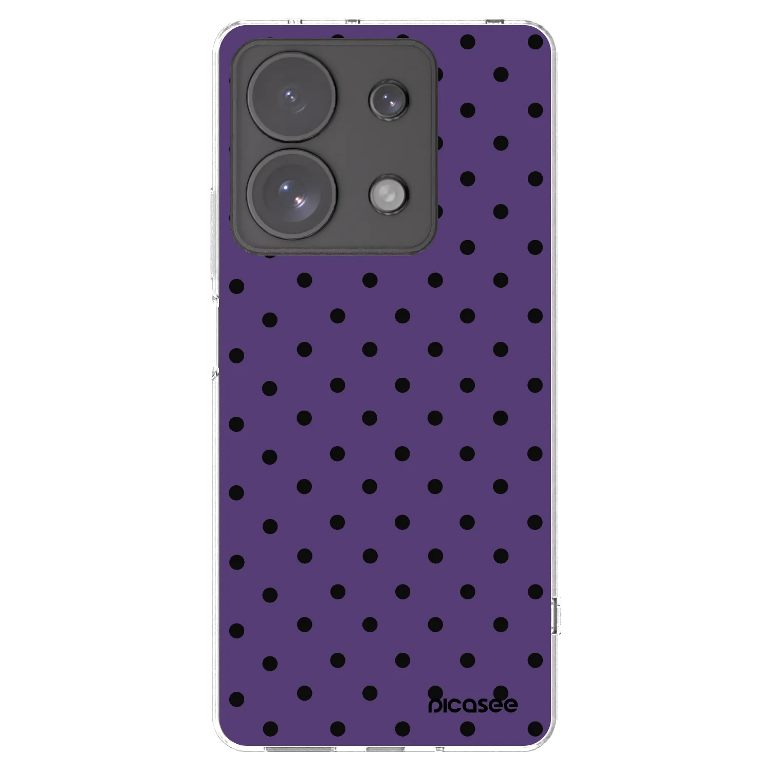 Picasee silikonski prozorni ovitek za Xiaomi Redmi Note 13 Pro 4G - Flickers 2